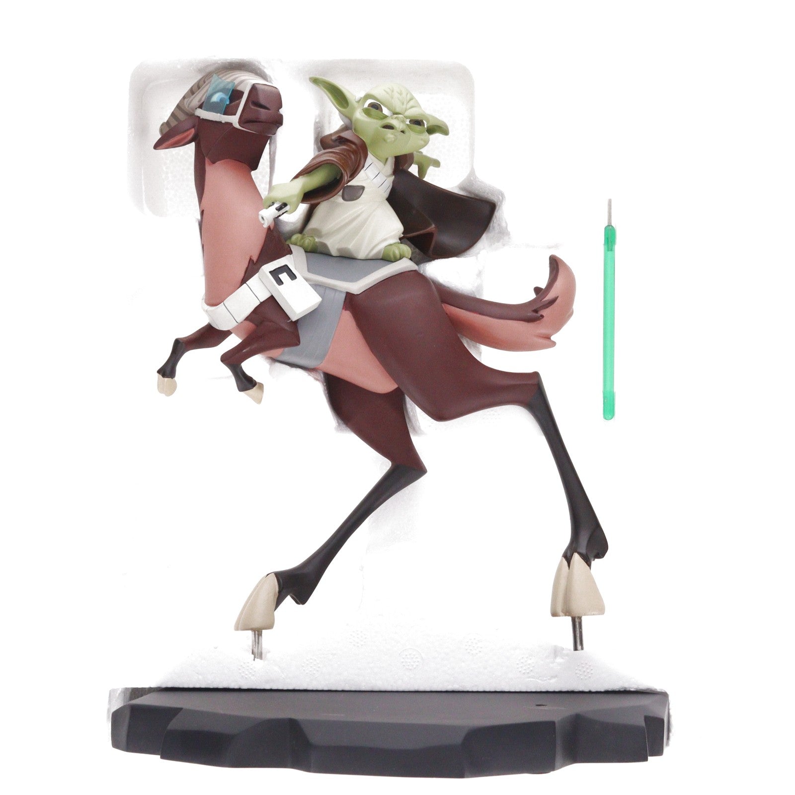 【中古即納】[FIG] YODA(ヨーダ) ON KYBUCK(キバック) LIMITED EDITION MAQUETTE STAR WARS(スター・ウォーズ) クローン・ウォーズ 完成品 フィギュア ジェントル・ジャイアント(20071231)