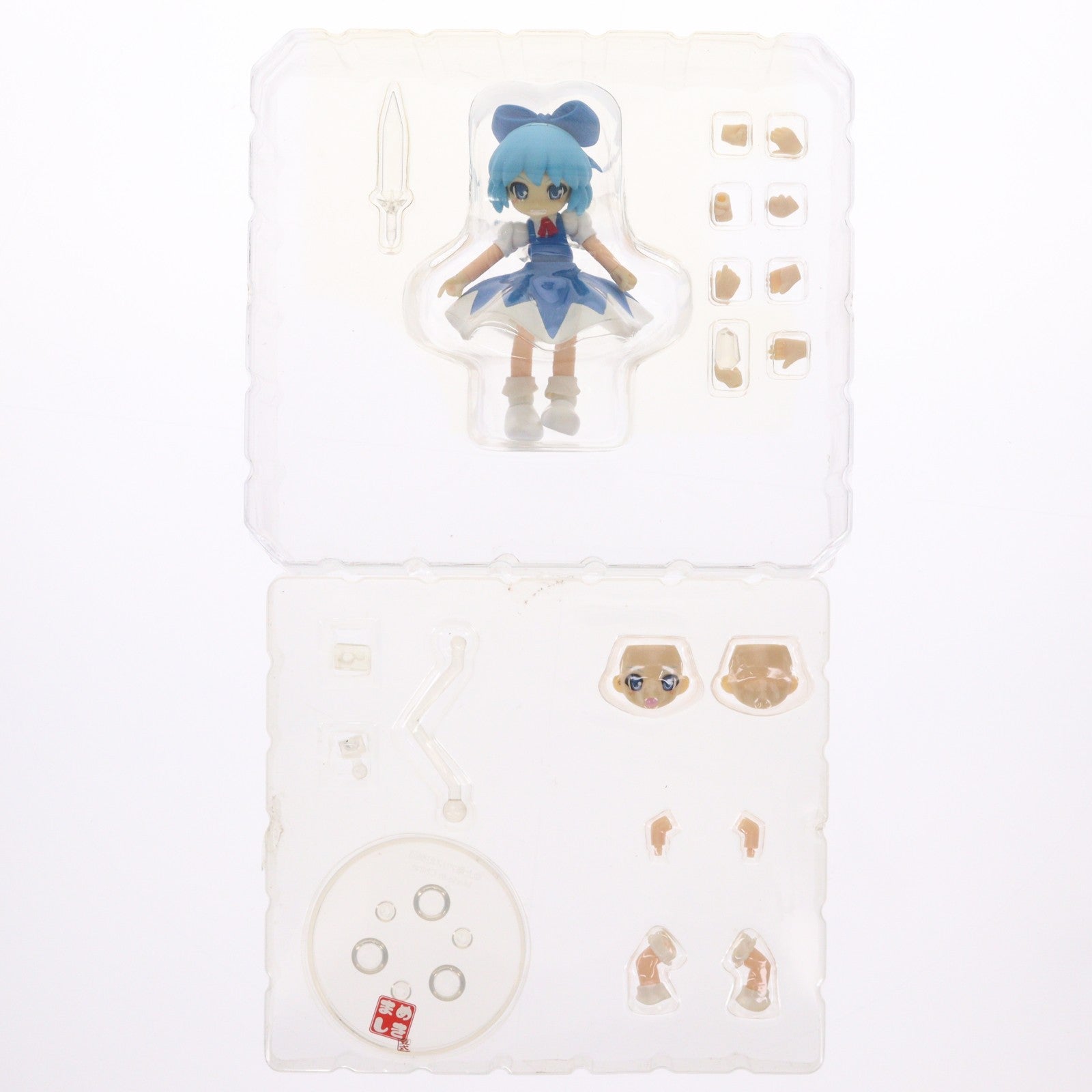 【中古即納】[FIG] まめしき 07 チルノ 東方Project 完成品 アクションフィギュア リキッドストーン(20110516)