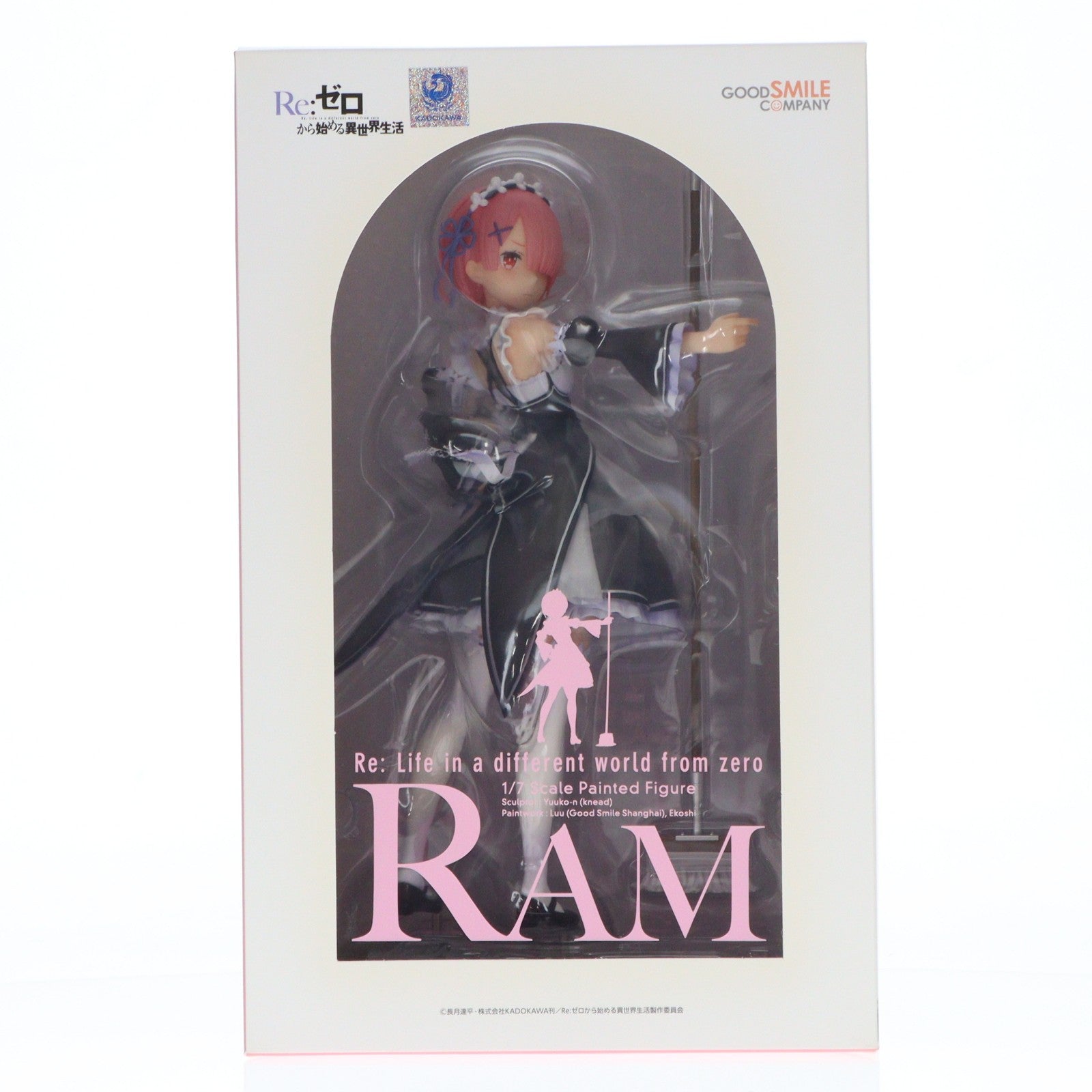 【中古即納】[FIG] ラム Re:ゼロから始める異世界生活 1/7 完成品 フィギュア グッドスマイルカンパニー(20180628)