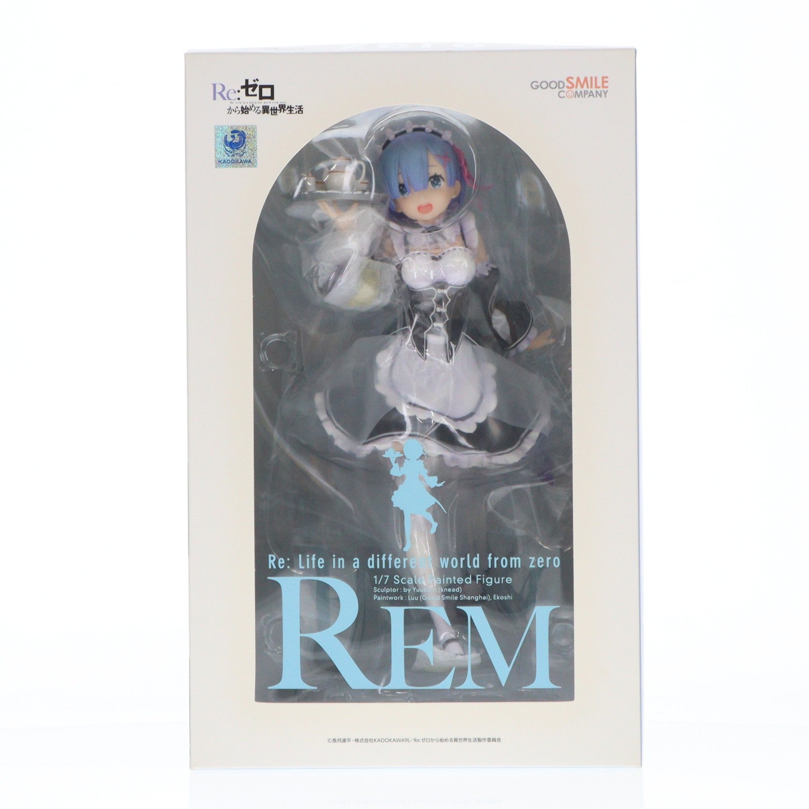 【中古即納】[FIG] レム Re:ゼロから始める異世界生活 1/7 完成品 フィギュア グッドスマイルカンパニー(20180210)