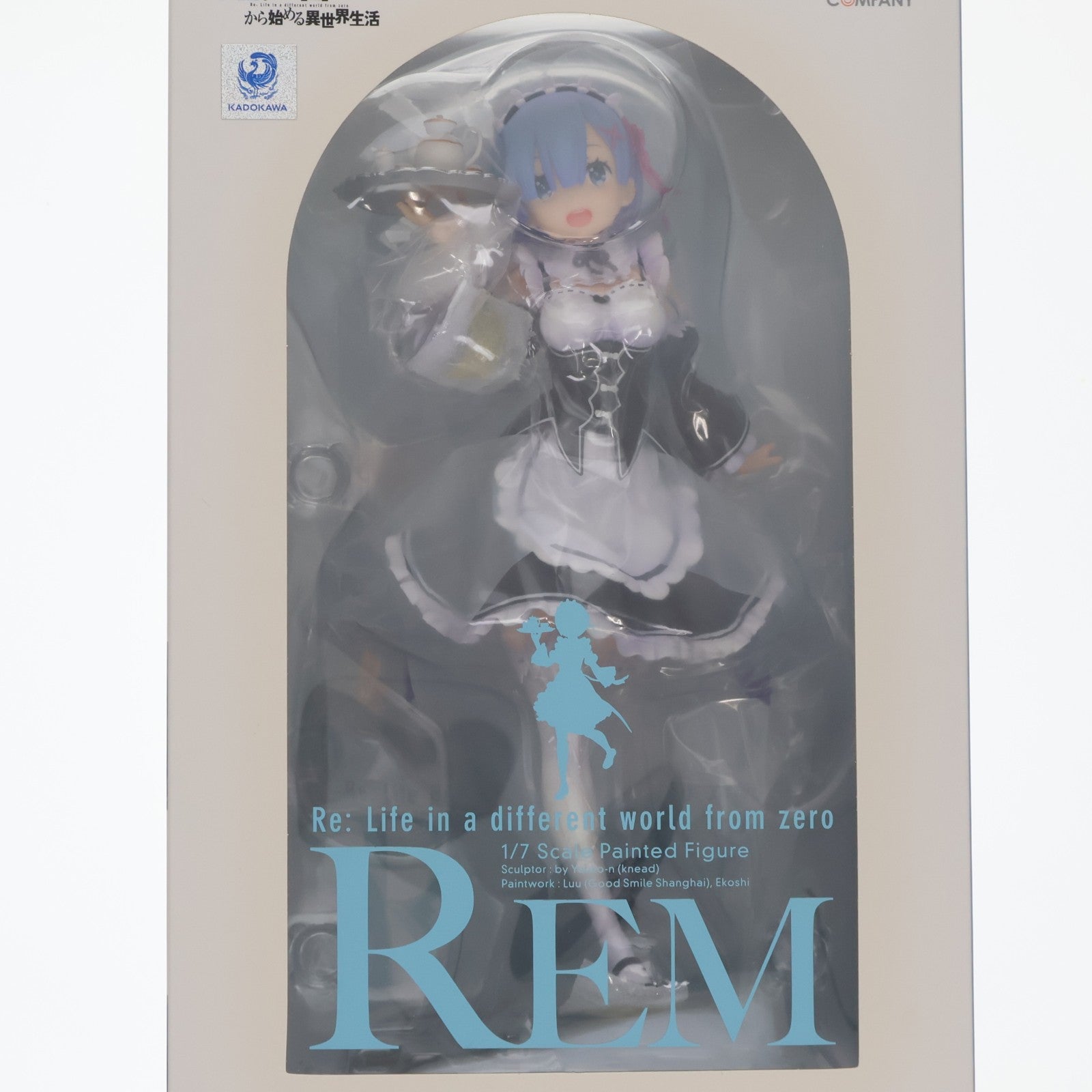 【中古即納】[FIG] レム Re:ゼロから始める異世界生活 1/7 完成品 フィギュア グッドスマイルカンパニー(20180210)