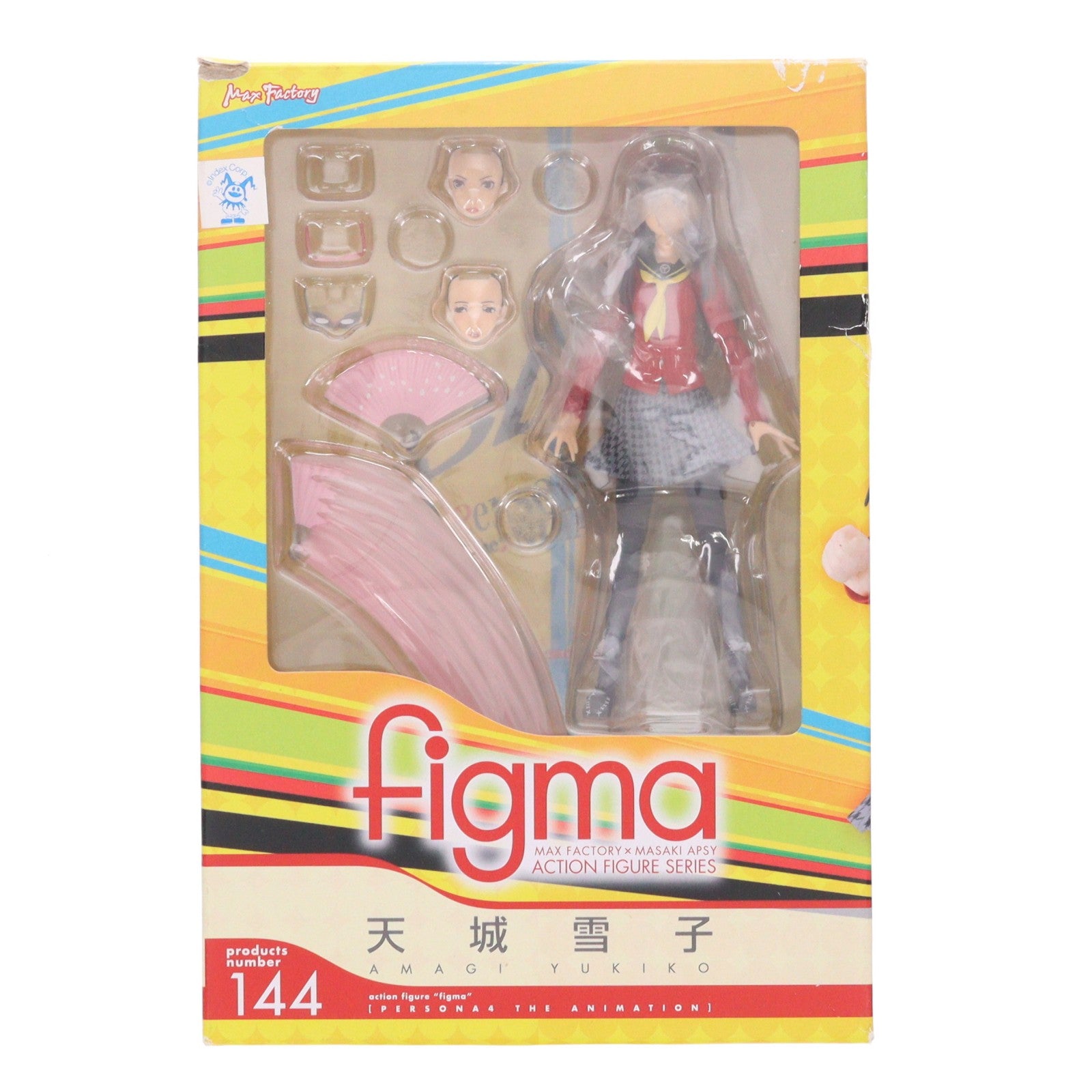 【中古即納】[FIG] figma(フィグマ) 144 天城雪子(あまぎゆきこ) TVアニメ『ペルソナ4』 完成品 可動フィギュア マックスファクトリー(20121024)