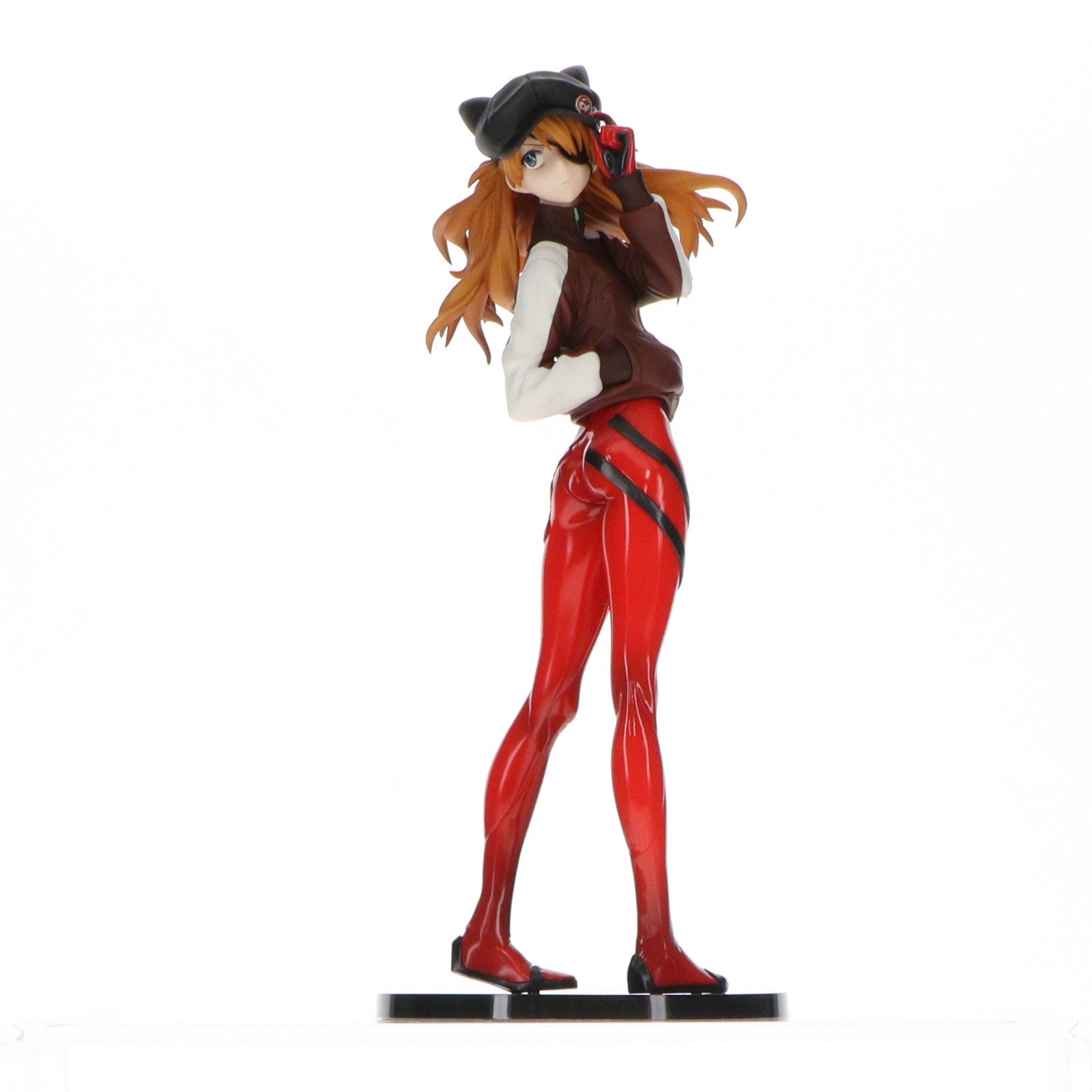 【中古即納】[FIG] 式波・アスカ・ラングレー ジャージVer. ヱヴァンゲリヲン新劇場版Q 1/7 完成品 フィギュア アルター(20150430)