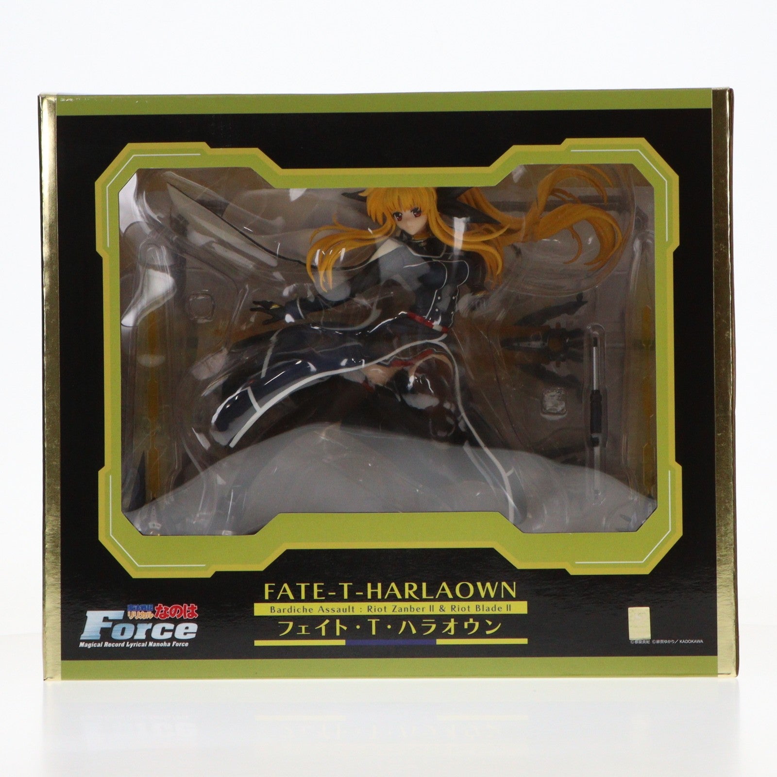 【中古即納】[FIG] フェイト・T・ハラオウン 魔法戦記リリカルなのはForce 1/8 完成品 フィギュア FREEing(フリーイング)(20161007)
