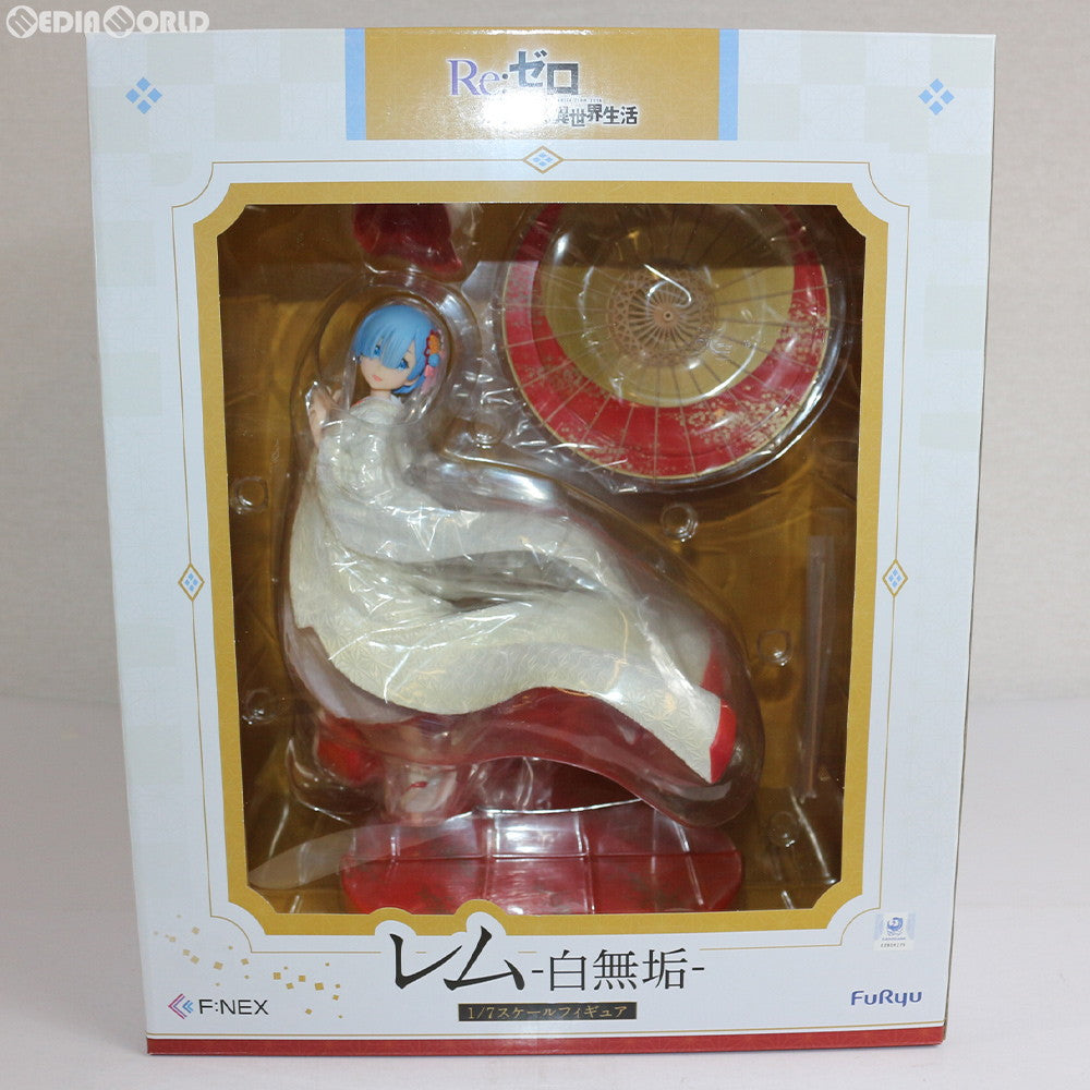 【中古即納】[FIG] F:NEX限定 レム -白無垢- Re:ゼロから始める異世界生活 1/7 完成品 フィギュア(AMU-FNX109) フリュー(20190131)