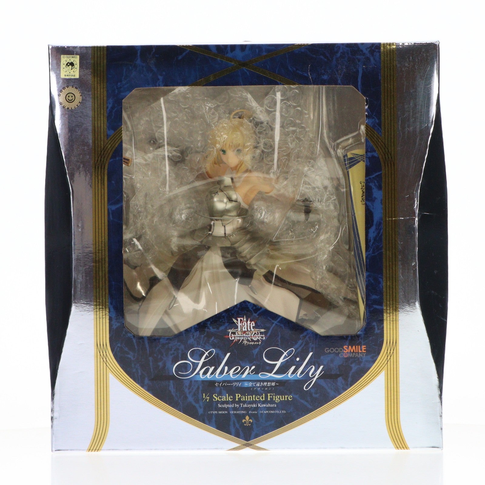 【中古即納】[FIG] セイバー・リリィ ～全て遠き理想郷(アヴァロン)～ Fate/unlimited codes(フェイト/アンリミテッドコード) 1/7 完成品 フィギュア グッドスマイルカンパニー(20120117)