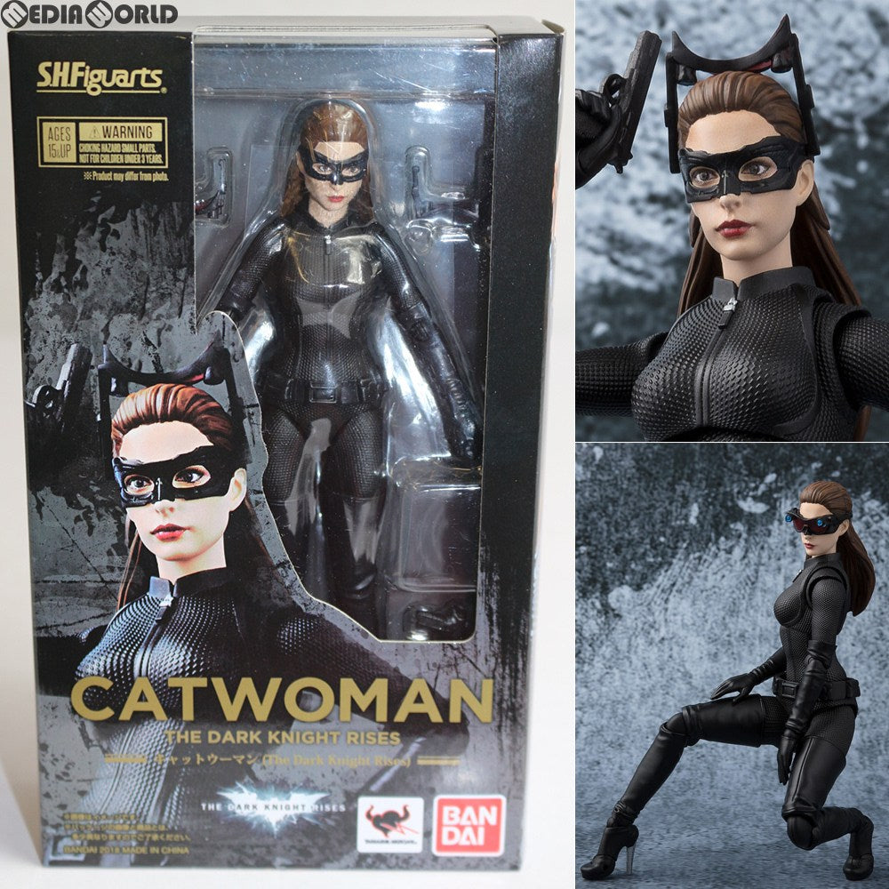 【中古即納】[FIG] 魂ウェブ商店限定 S.H.Figuarts(フィギュアーツ) キャットウーマン(The Dark Knight Rises) ダークナイト ライジング 完成品 可動フィギュア バンダイ(20180731)