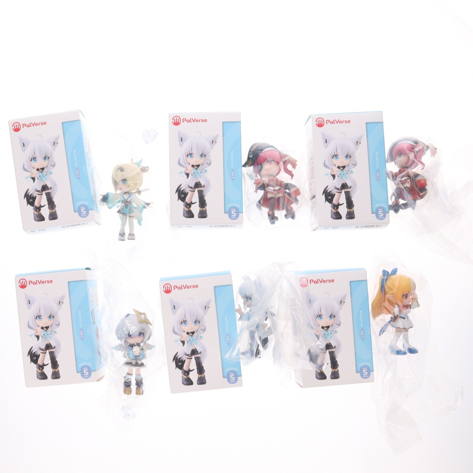 【中古即納】[FIG] (BOX) PalVerse ホロライブvol.1 ホロライブプロダクション トレーディングフィギュア(6個) ブシロードクリエイティブ(20260306)