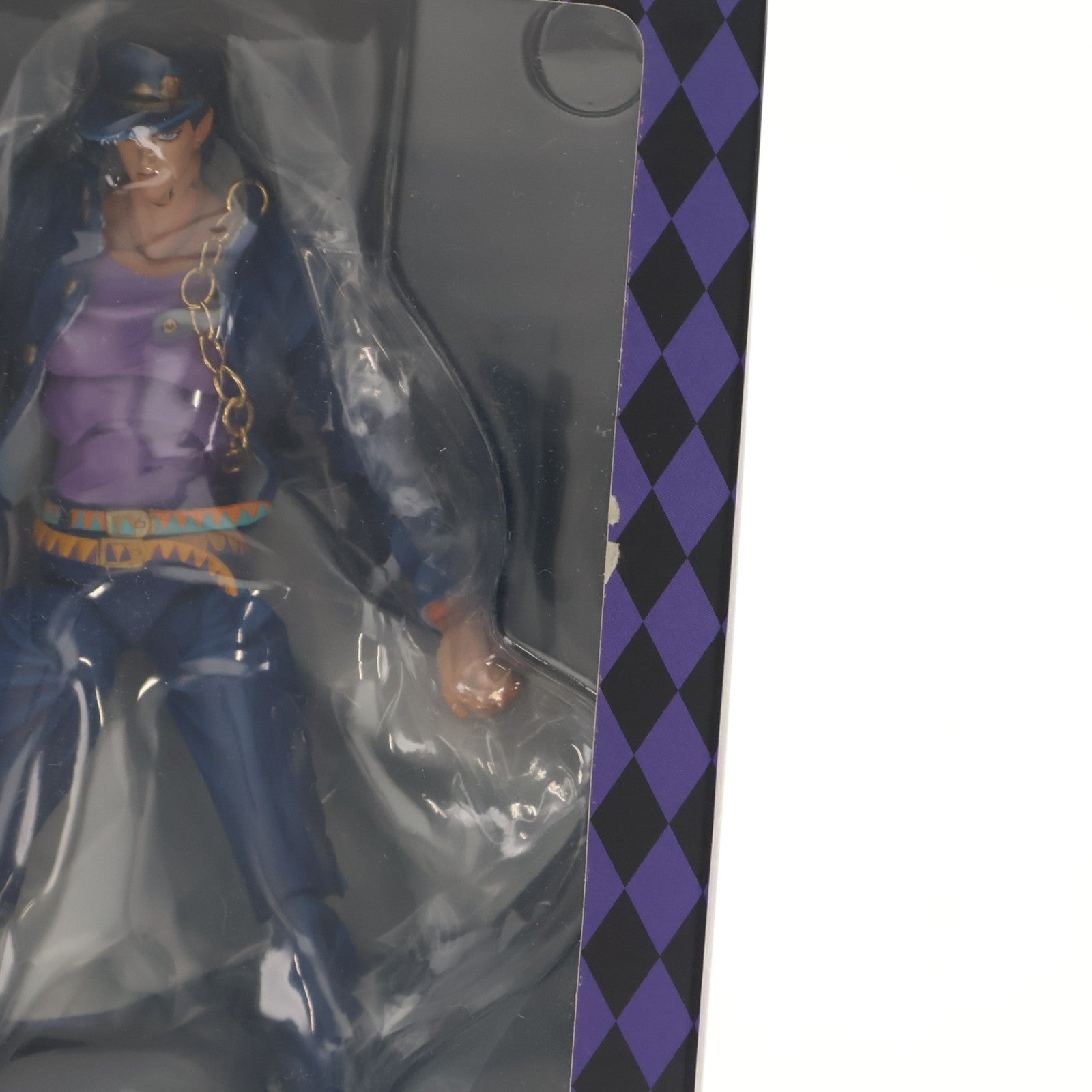 【中古即納】[FIG] 初回特典付属 超像可動 12.空条承太郎・セカンド(荒木飛呂彦指定カラー) ジョジョの奇妙な冒険 第三部 スターダストクルセイダース 完成品 可動フィギュア メディコス・エンタテインメント(20091229)
