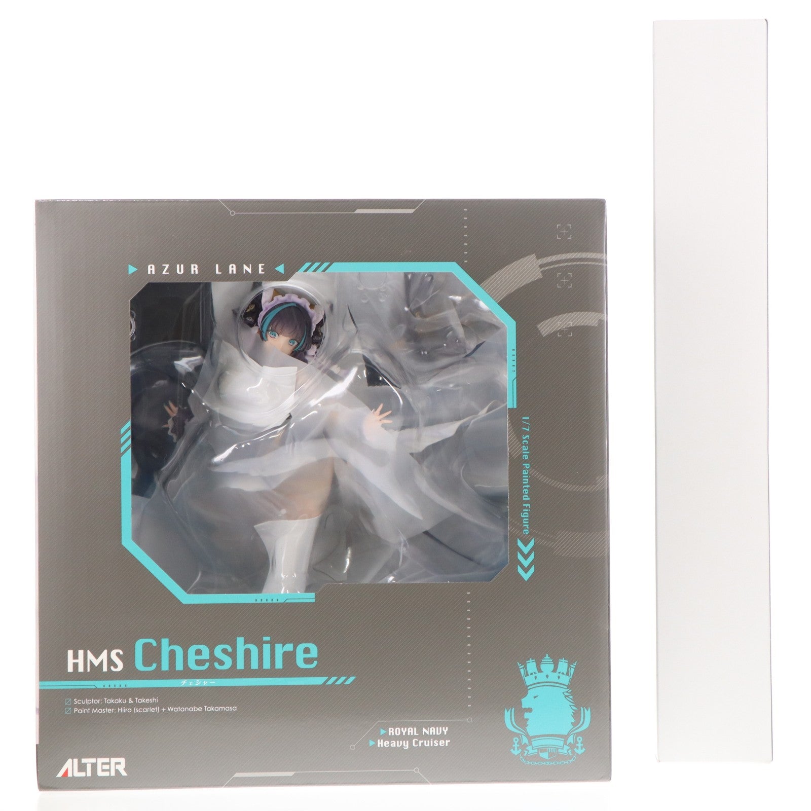 【中古即納】[FIG] あみあみ限定特典付属 チェシャー アズールレーン 1/7 完成品 フィギュア アルター(20250714)