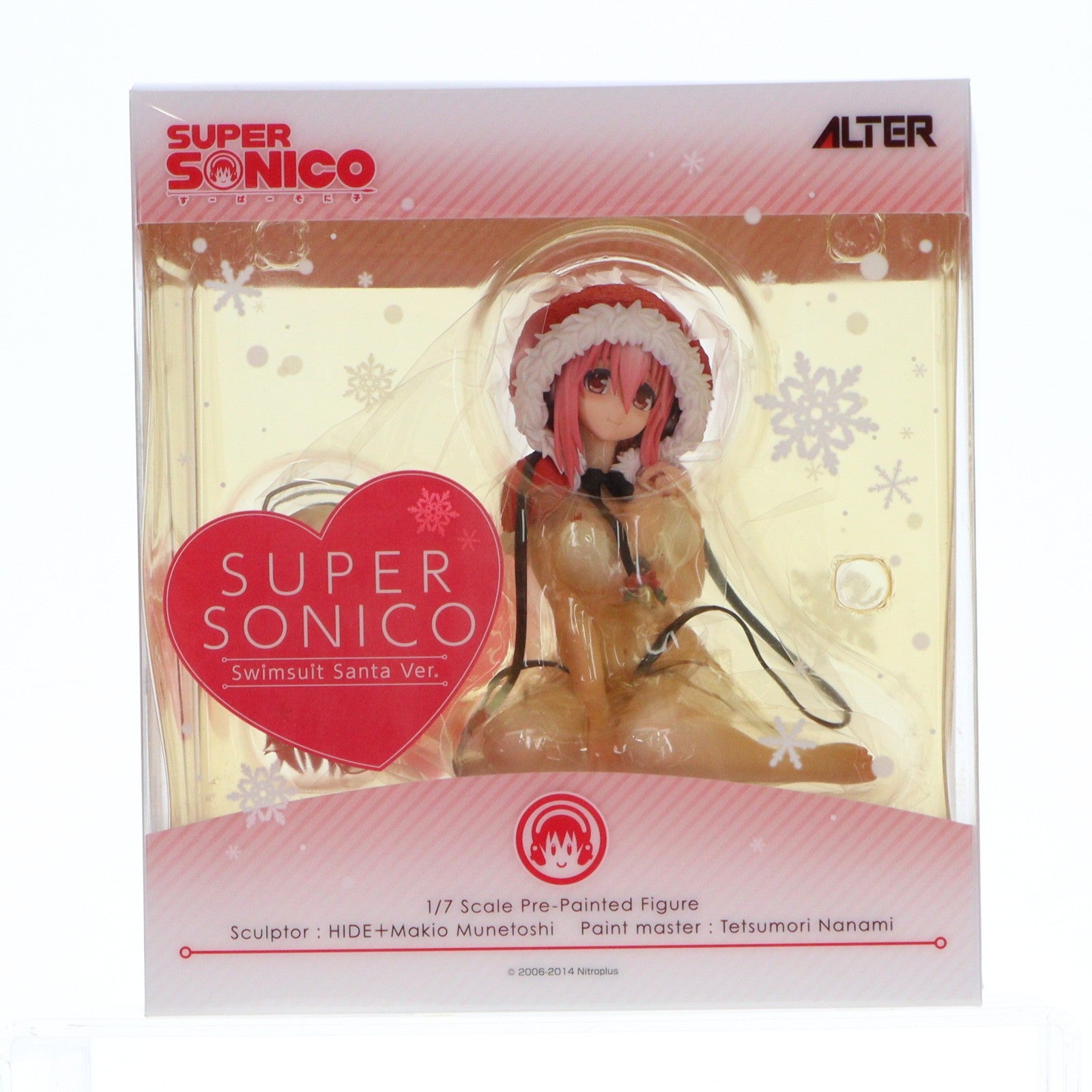 【中古即納】[FIG] すーぱーそに子 水着サンタVer. NITRO SUPER SONIC 1/7 完成品 フィギュア アルター(20140910)