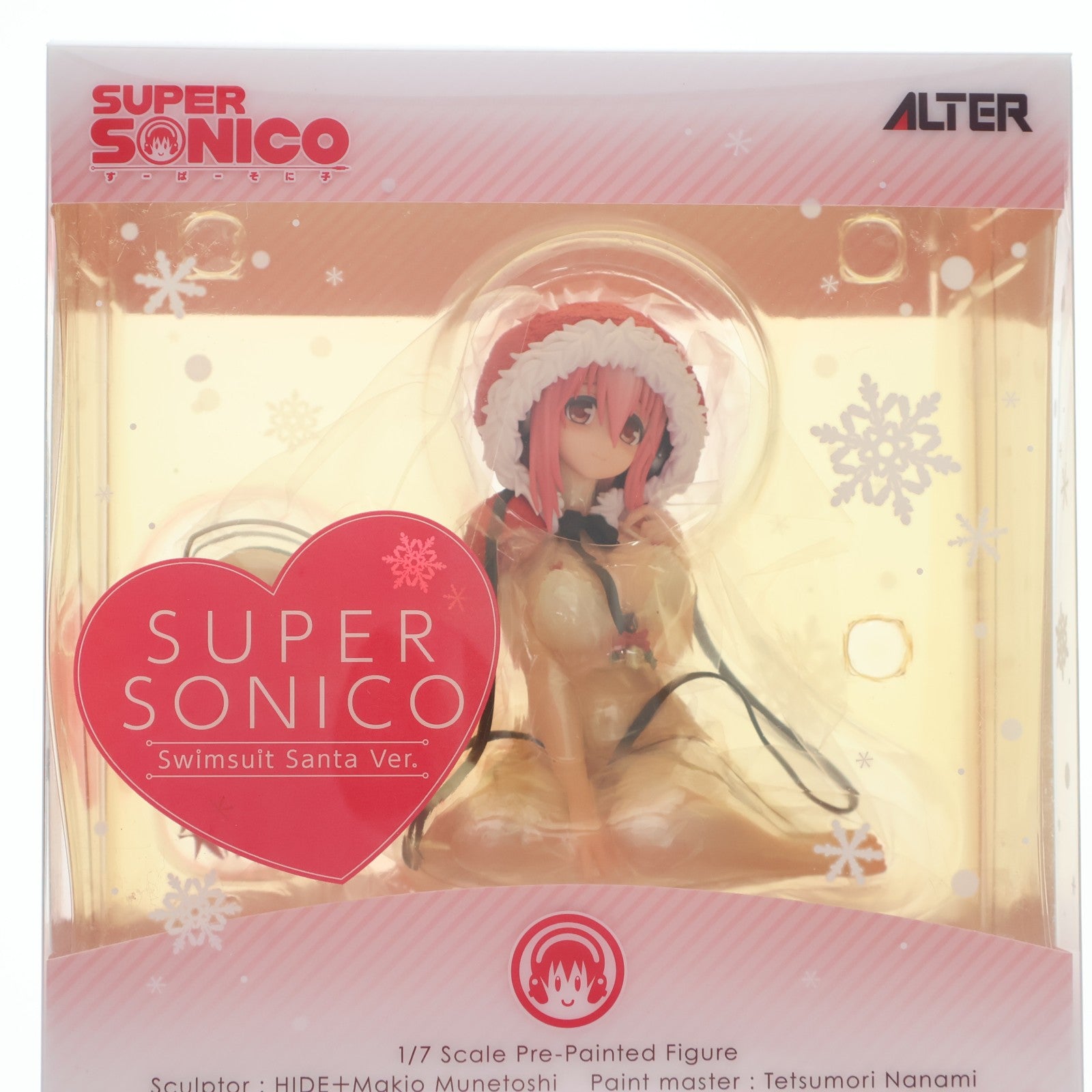 【中古即納】[FIG] すーぱーそに子 水着サンタVer. NITRO SUPER SONIC 1/7 完成品 フィギュア アルター(20140910)