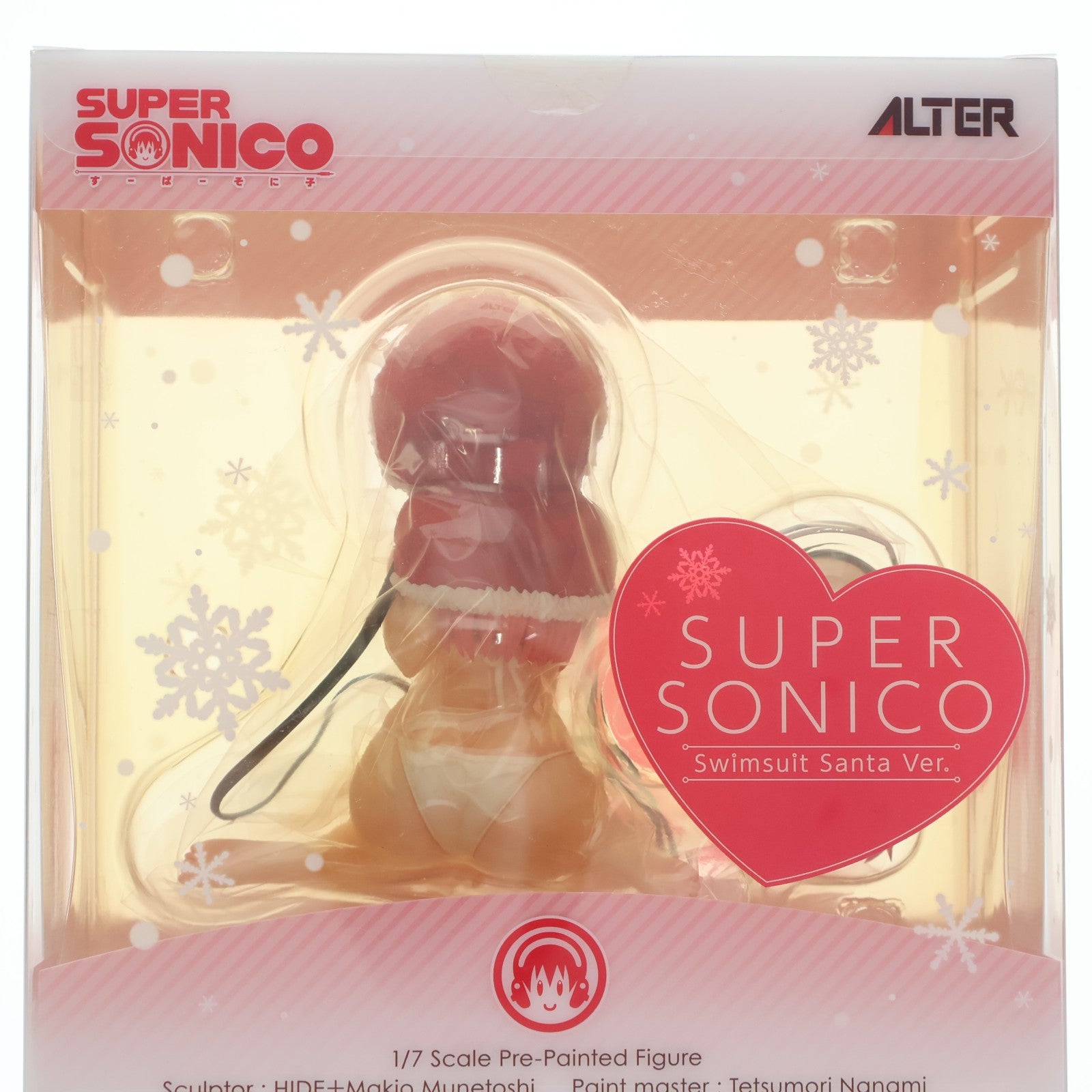【中古即納】[FIG] すーぱーそに子 水着サンタVer. NITRO SUPER SONIC 1/7 完成品 フィギュア アルター(20140910)