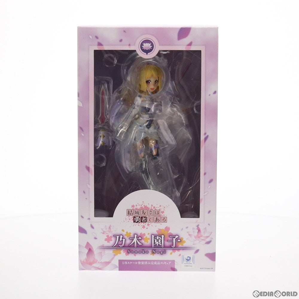 【中古即納】[FIG] 乃木園子(のぎそのこ) 結城友奈は勇者である 1/8 完成品 フィギュア キャラアニ(20191129)