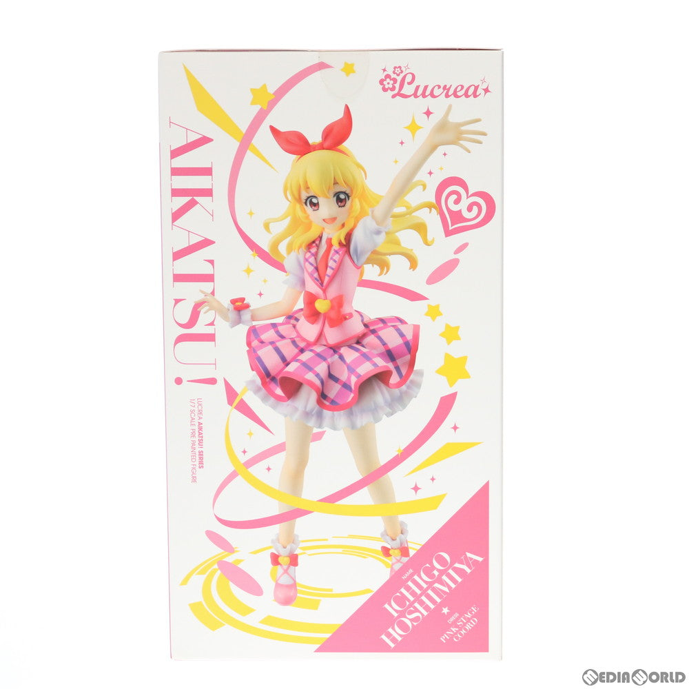 【中古即納】[FIG] Lucrea(ルクリア) 星宮いちご(ほしみやいちご) ピンクステージコーデ アイカツ! 1/7 完成品 フィギュア メガハウス(20190824)
