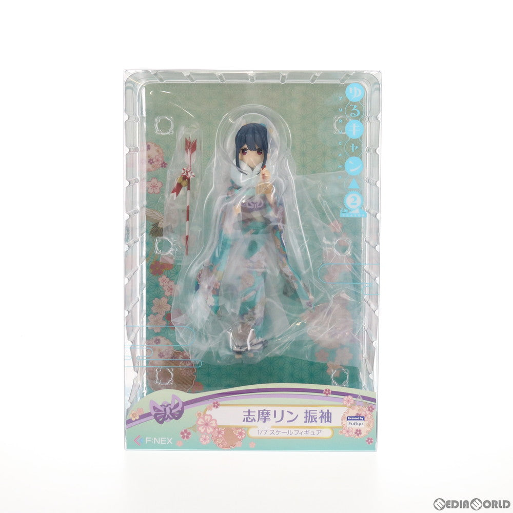 【中古即納】[FIG] 志摩リン(しまりん) 振袖 ゆるキャン△ SEASON 2 1/7 完成品 フィギュア(AMU-FNX229) フリュー(20211024)