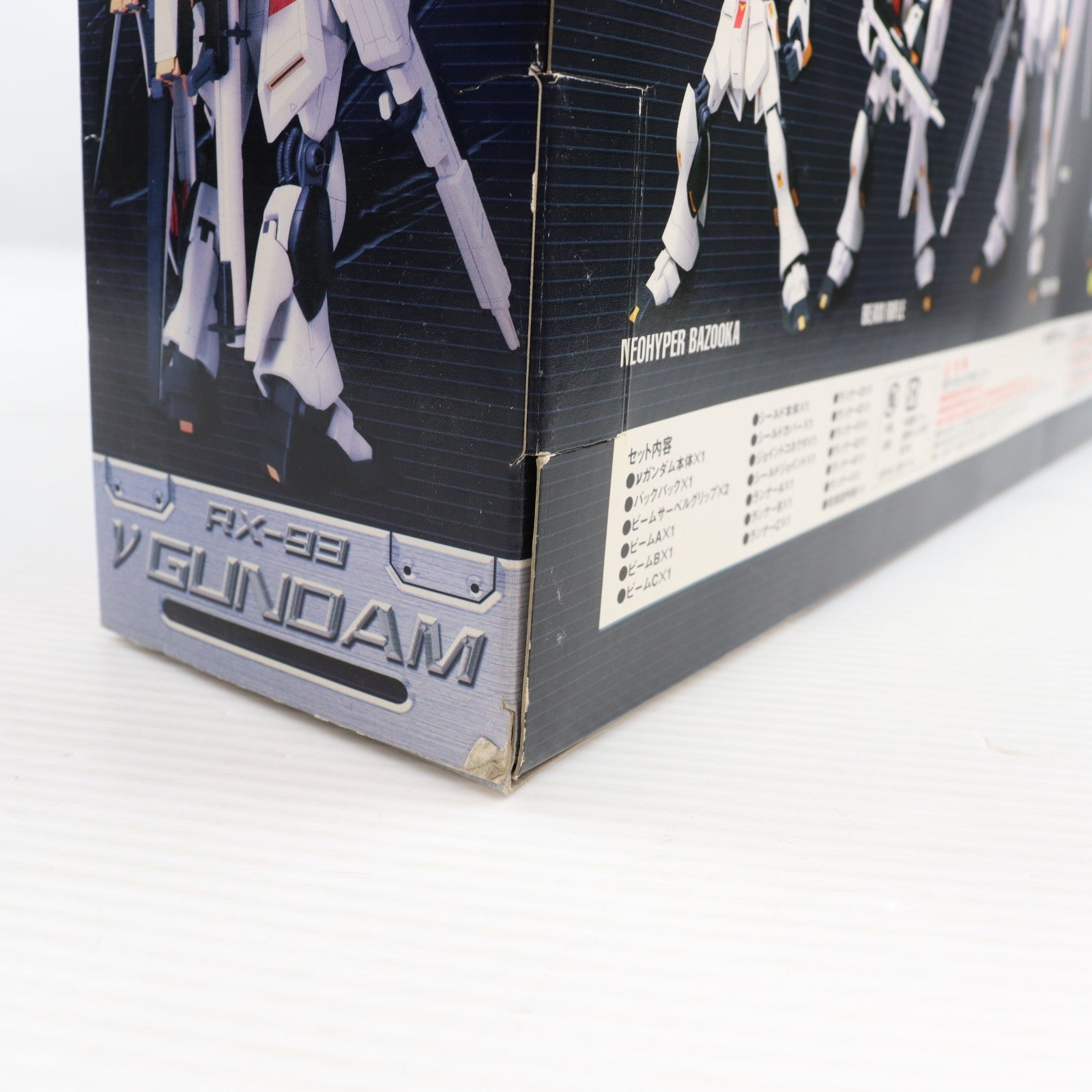 【中古即納】[FIG] DX MS IN ACTION!!(デラックス・モビルスーツ・イン・アクション) RX-93 νガンダム 機動戦士ガンダム 逆襲のシャア 完成品 可動フィギュア バンダイ(20020430)