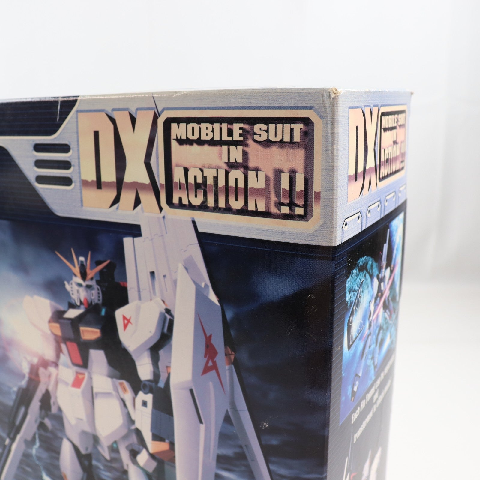 【中古即納】[FIG] DX MS IN ACTION!!(デラックス・モビルスーツ・イン・アクション) RX-93 νガンダム 機動戦士ガンダム 逆襲のシャア 完成品 可動フィギュア バンダイ(20020430)