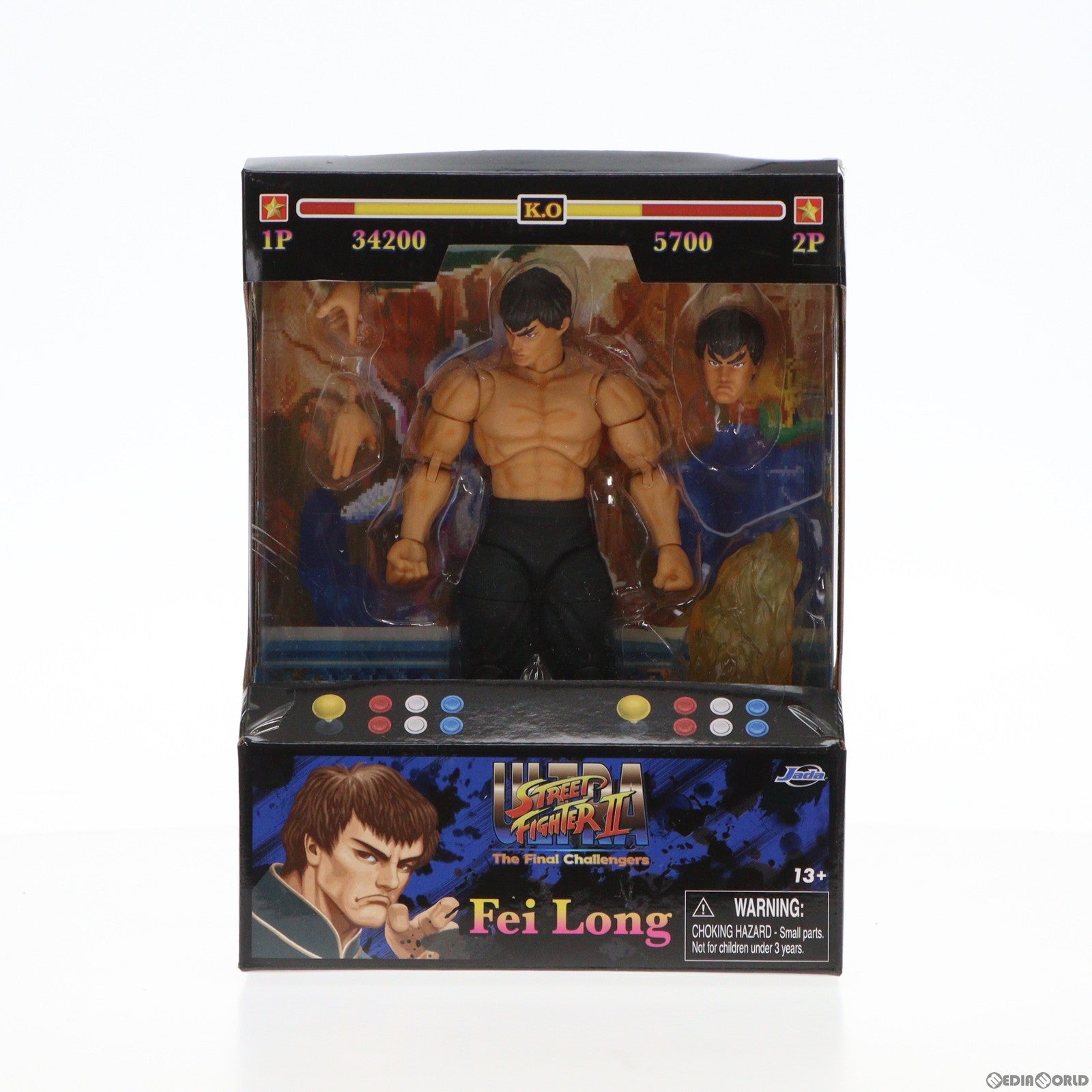 【中古即納】[FIG] フェイロン ウルトラストリートファイターII ザ・ファイナルチャレンジャーズ 1/12 完成品 6インチ アクションフィギュア Jada Toys(ジャダトイズ)(20230630)