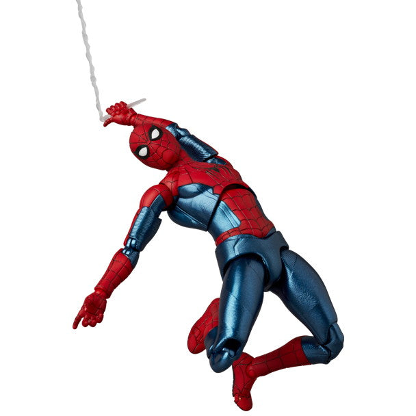 【中古即納】[FIG] マフェックス No.262 MAFEX SPIDER-MAN NEW RED & BLUE SUIT(スパイダーマン ニューレッド&ブルースーツ) Spider-Man: No Way Home(スパイダーマン:ノー・ウェイ・ホーム) 完成品 可動フィギュア メディコム・トイ(20251031)