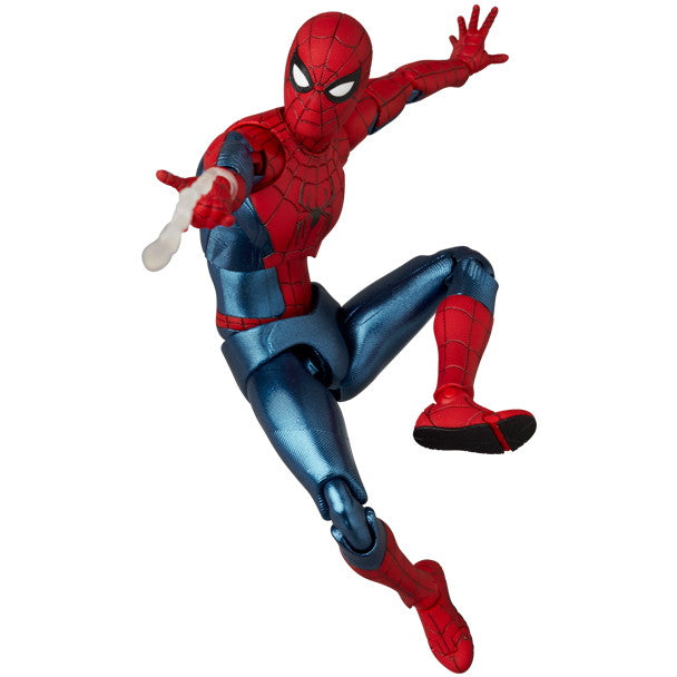 【中古即納】[FIG] マフェックス No.262 MAFEX SPIDER-MAN NEW RED & BLUE SUIT(スパイダーマン ニューレッド&ブルースーツ) Spider-Man: No Way Home(スパイダーマン:ノー・ウェイ・ホーム) 完成品 可動フィギュア メディコム・トイ(20251031)