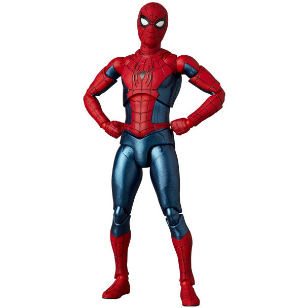 【中古即納】[FIG] マフェックス No.262 MAFEX SPIDER-MAN NEW RED & BLUE SUIT(スパイダーマン ニューレッド&ブルースーツ) Spider-Man: No Way Home(スパイダーマン:ノー・ウェイ・ホーム) 完成品 可動フィギュア メディコム・トイ(20251031)