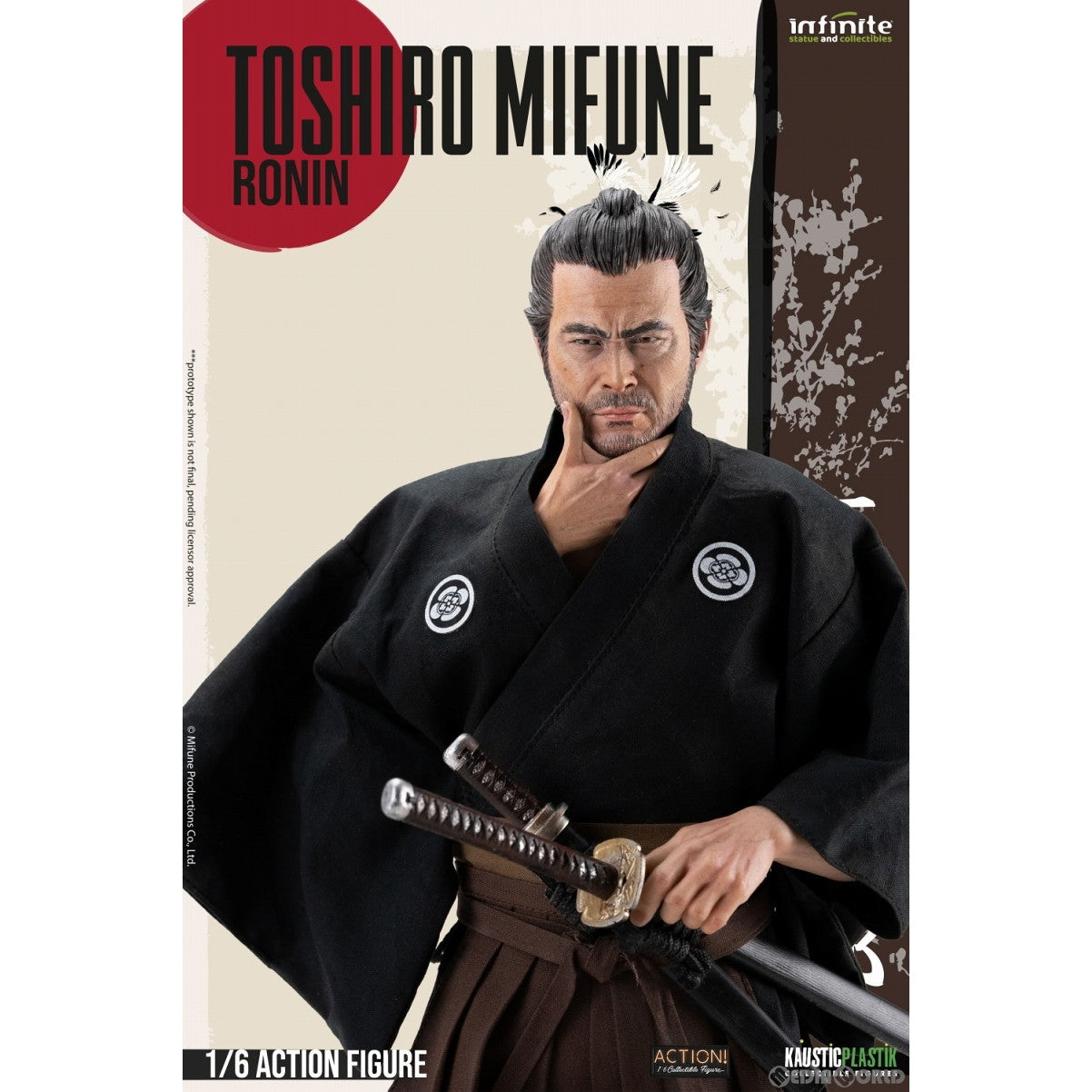 【中古即納】[FIG] 三船敏郎(みふねとしろう) ローニン ver 1/6 完成品 アクションフィギュア インフィニティスタチュー(20250131)