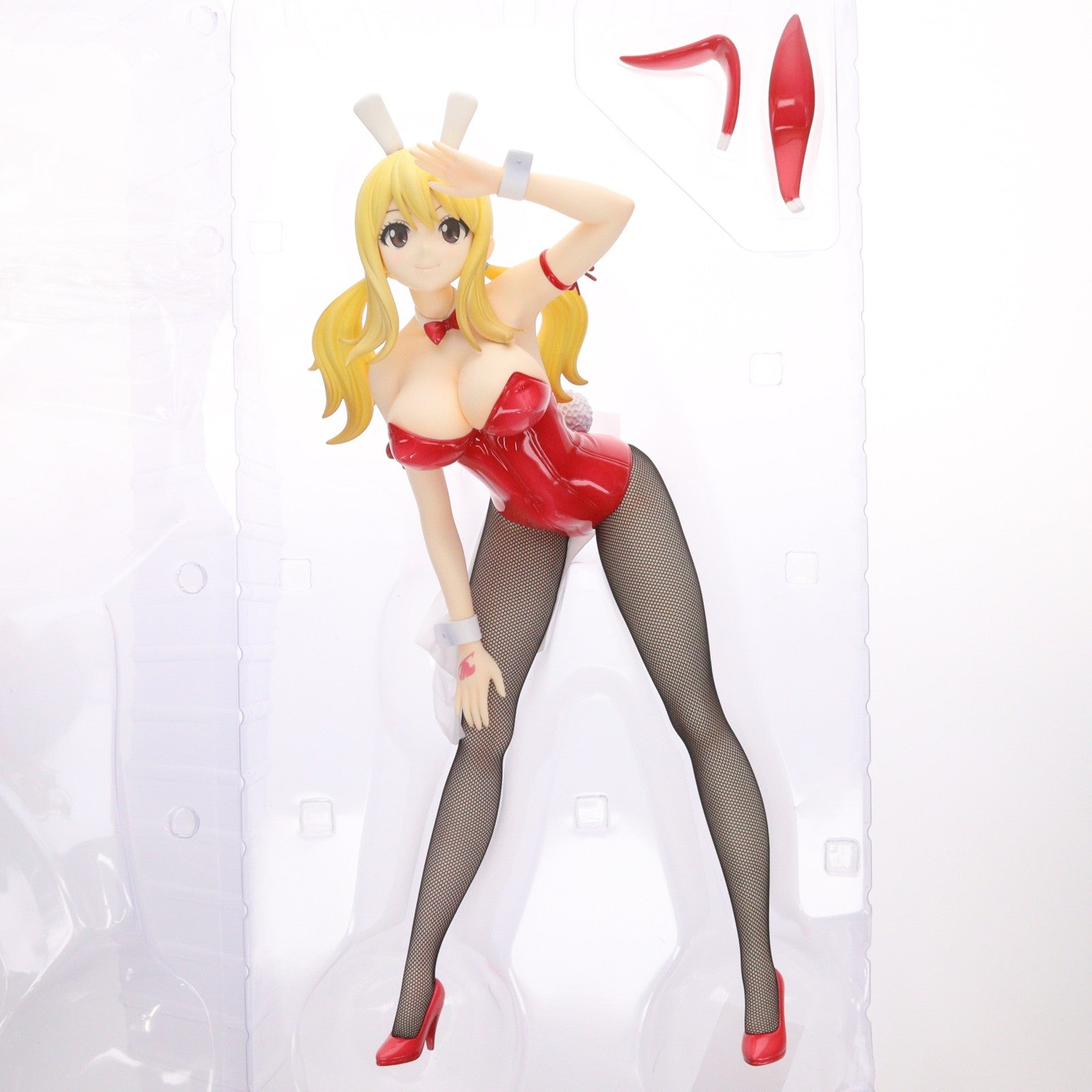 【中古即納】[FIG] B-Style ルーシィ・ハートフィリア バニーVer. FAIRY TAIL(フェアリーテイル) 1/4 完成品 フィギュア FREEing(フリーイング)(20211218)