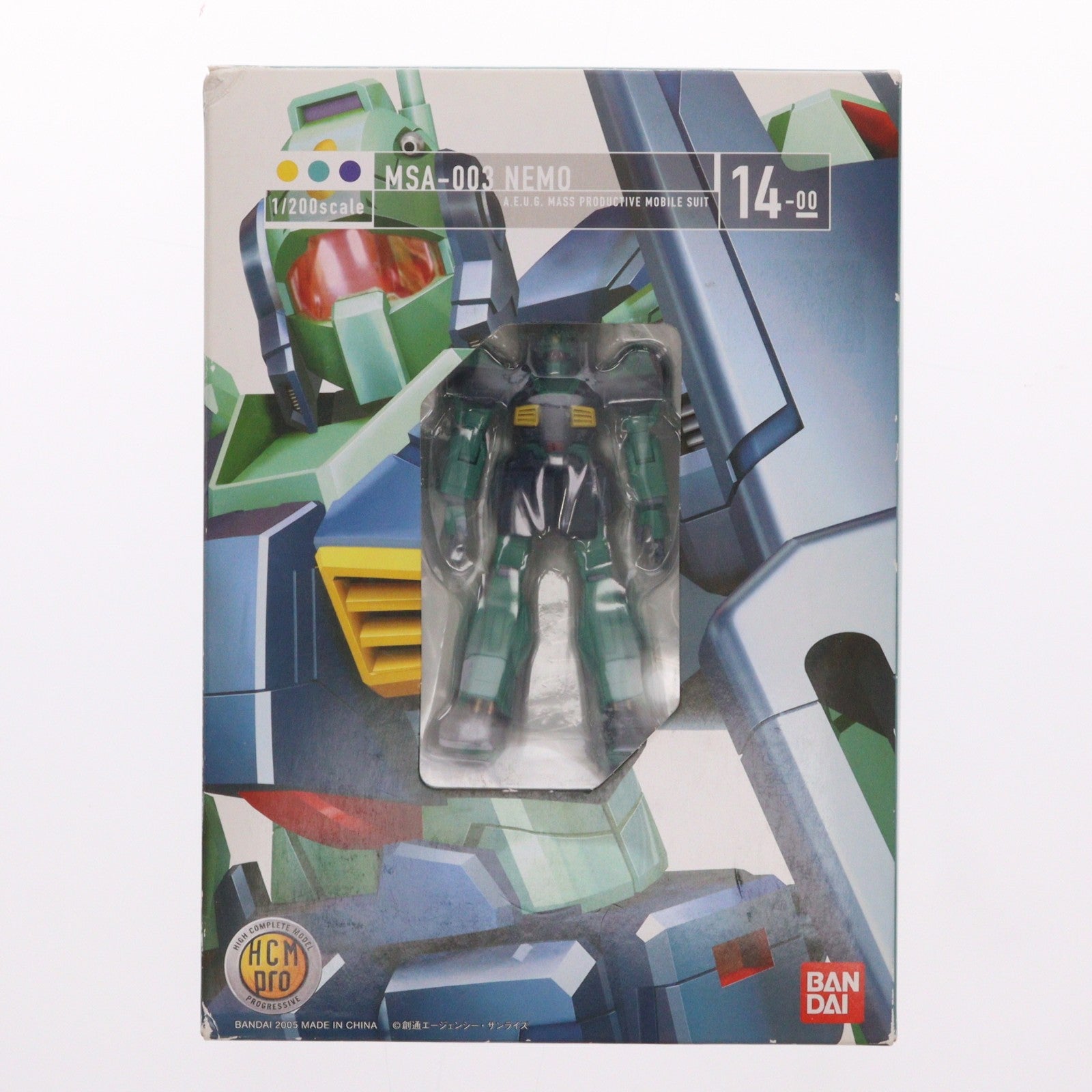 【中古即納】[FIG] HCM-Pro 14-00 MSA-003 ネモ 機動戦士Zガンダム 1/200 完成品 可動フィギュア バンダイ(20050531)