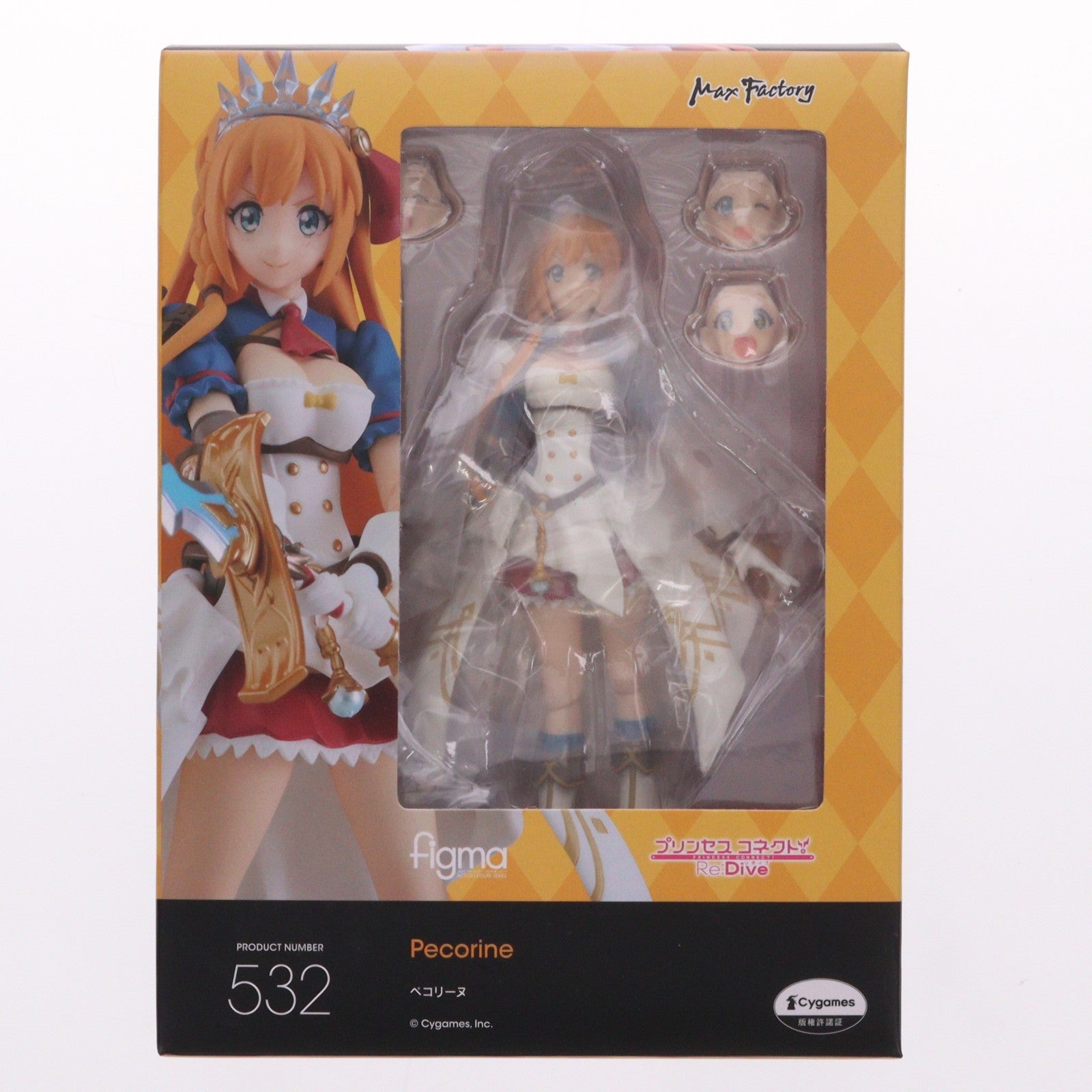 【中古即納】[FIG] figma(フィグマ) 532 ペコリーヌ プリンセスコネクト!Re:Dive 完成品 可動フィギュア マックスファクトリー(20220806)
