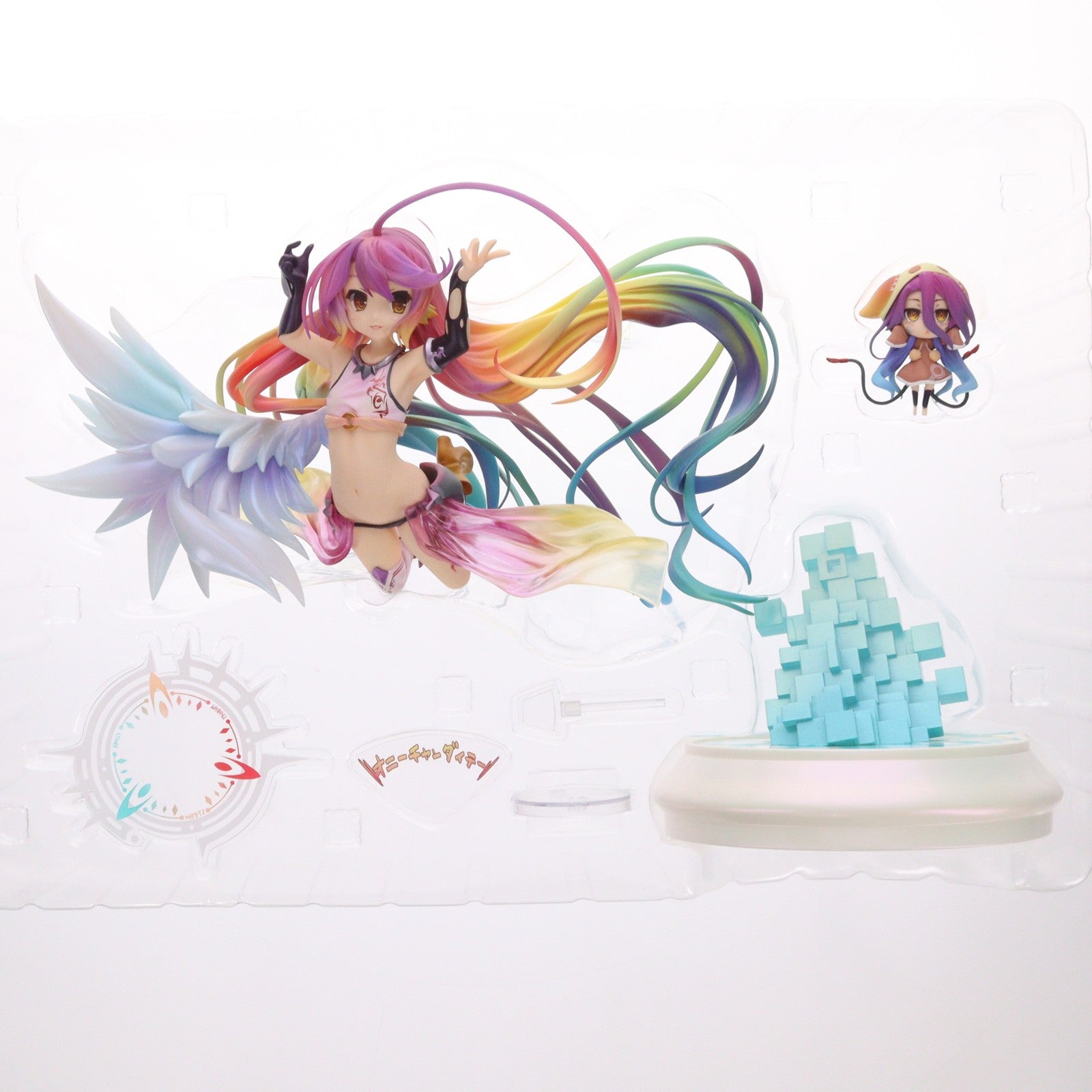 【中古即納】[FIG] ジブリール 小さな天翼種Ver. ノーゲーム・ノーライフ ゼロ 1/7 完成品 フィギュア Phat!(ファット・カンパニー)(20220212)