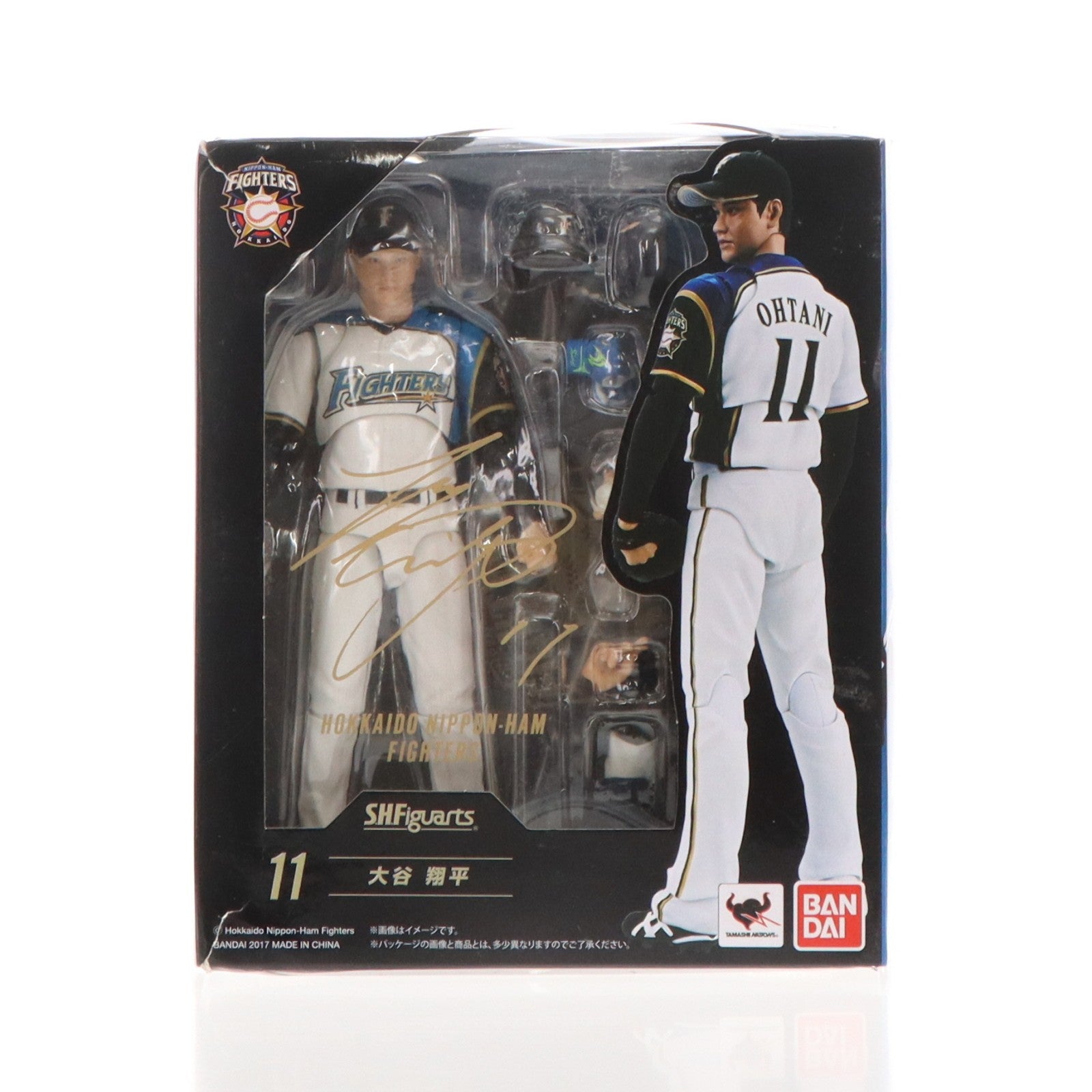 【中古即納】[FIG] S.H.Figuarts(フィギュアーツ) 大谷翔平(おおたにしょうへい) 北海道日本ハムファイターズ 完成品 可動フィギュア バンダイ(20171124)