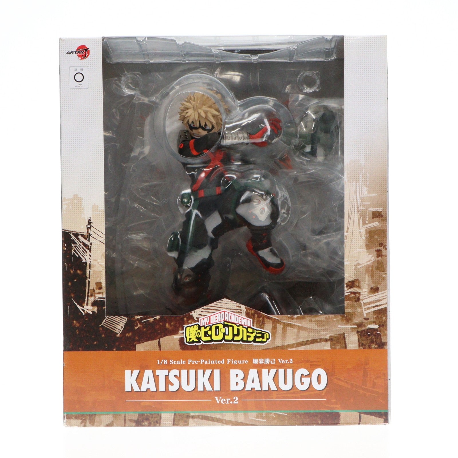 【中古即納】[FIG] ARTFX J 爆豪勝己(ばくごうかつき) Ver.2 僕のヒーローアカデミア 1/8 完成品 フィギュア(PP978) タカラトミー/コトブキヤ(20220610)