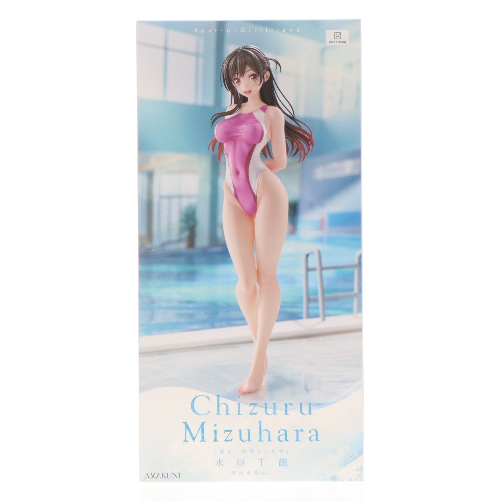 【中古即納】[FIG] (再販) 水原千鶴(みずはらちづる) 競泳水着Ver. 彼女、お借りします 1/7 完成品 フィギュア ホビージャパンオンラインショップ&ポストホビー厚木店限定 ホビージャパン/AMAKUNI(アマクニ)(20260328)