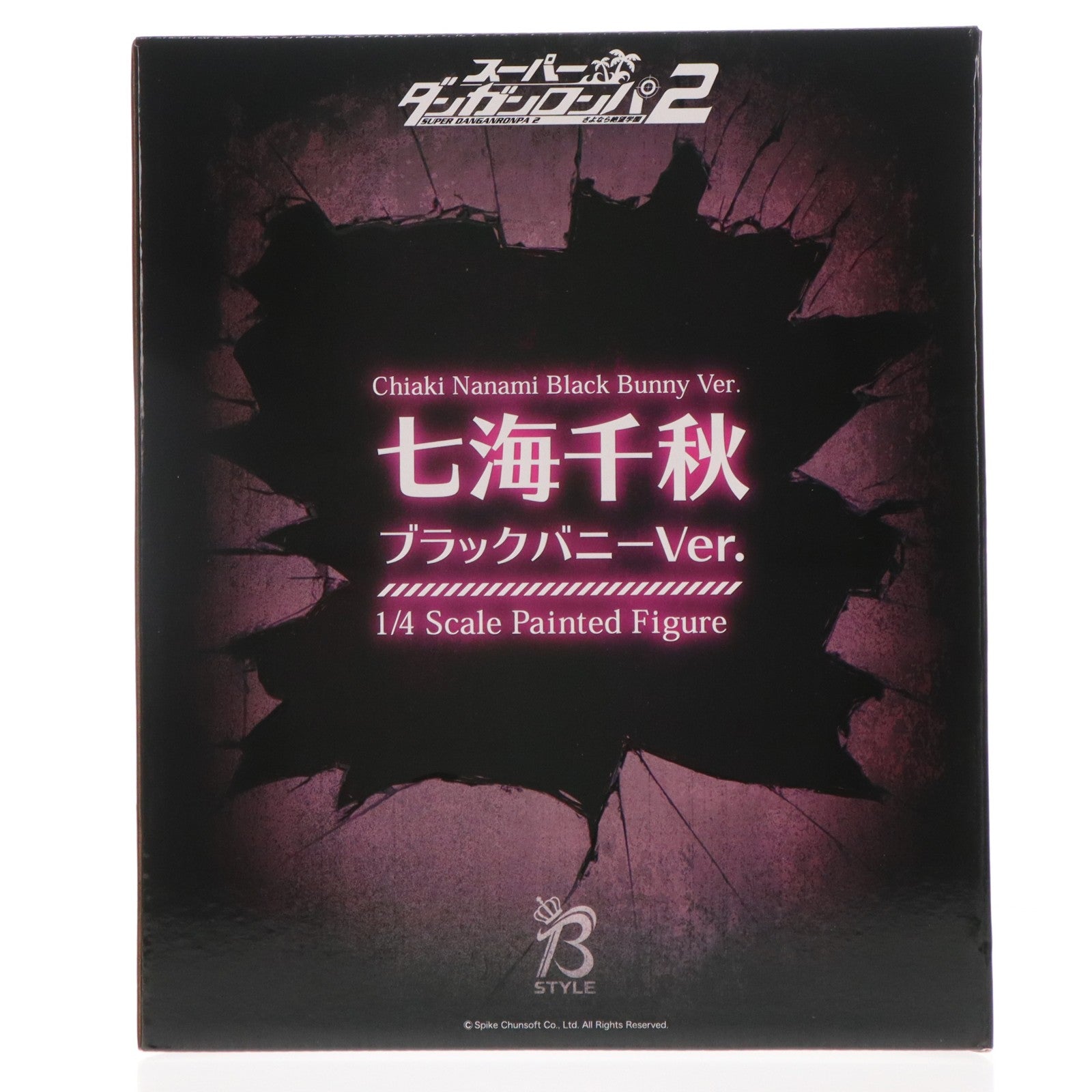 【中古即納】[FIG] B-style 七海千秋(ななみちあき) ブラックバニーVer. スーパーダンガンロンパ2 さよなら絶望学園 1/4 完成品 フィギュア FREEing(フリーイング)(20231221)