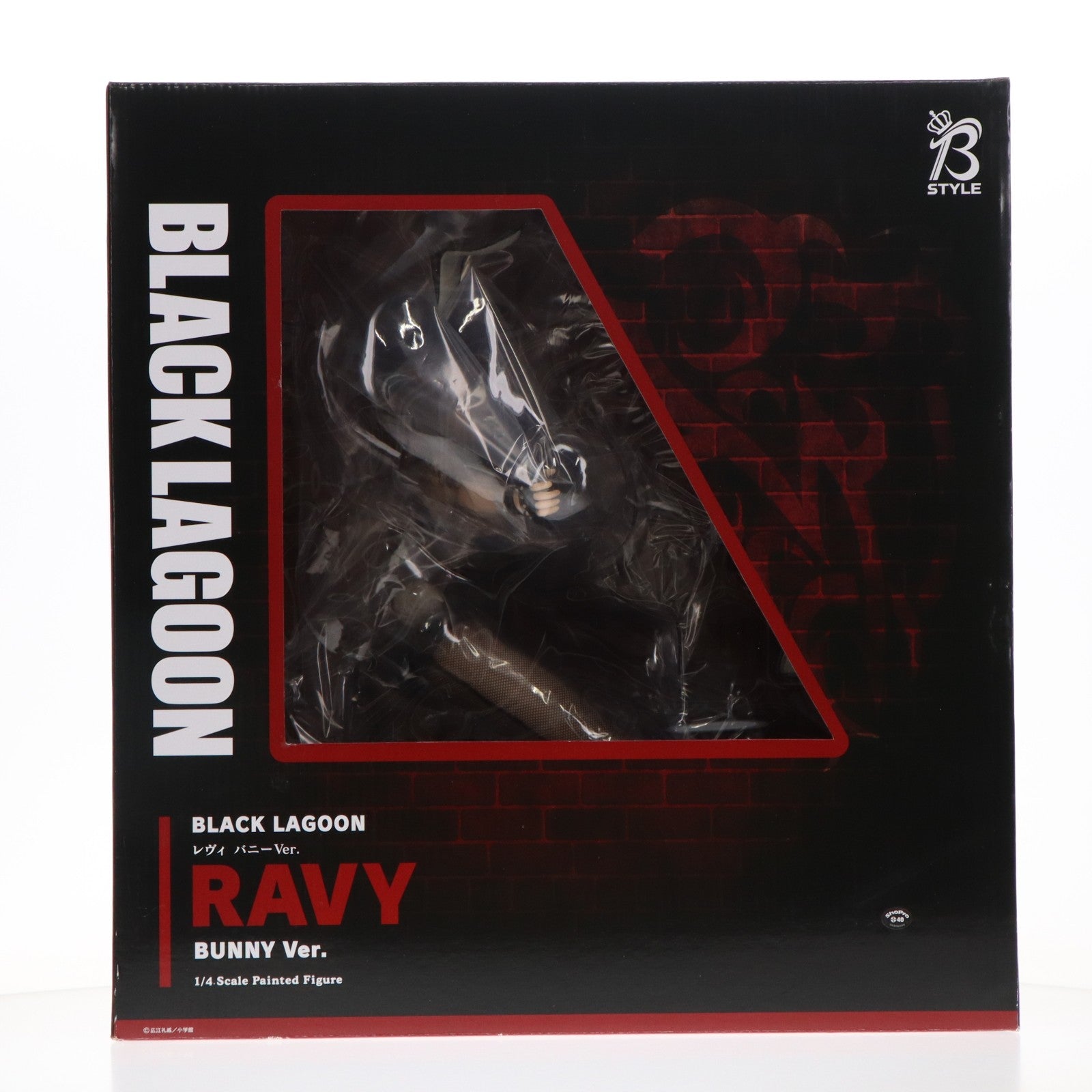 【中古即納】[FIG] B-style レヴィ バニーVer. BLACK LAGOON(ブラックラグーン) 1/4 完成品 フィギュア FREEing(フリーイング)(20191129)
