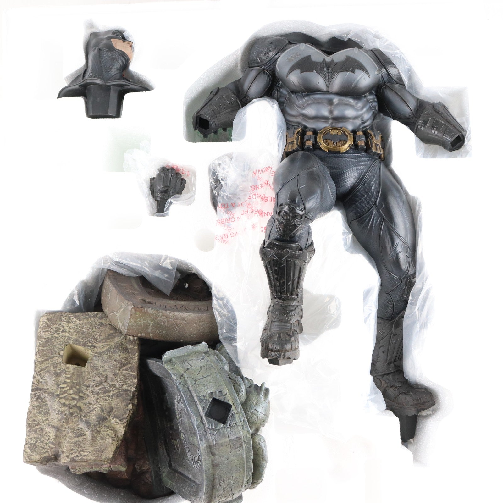 【中古即納】[FIG] プレミアム・フォーマット・フィギュア バットマン(アーカム墓地版) DCコミックス 完成品(海外流通版) サイドショウ(20190531)