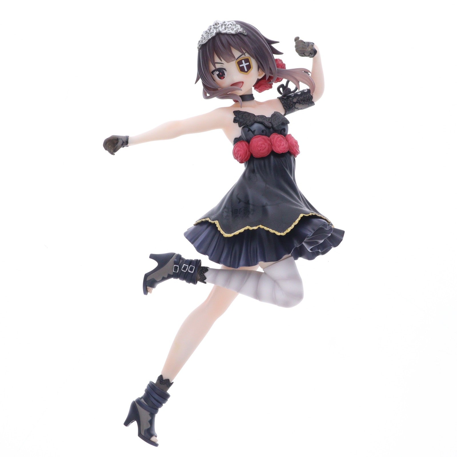 【中古即納】[FIG] FURYU HOBBY MALL限定 めぐみん 漆黒の薔薇ドレスver. この素晴らしい世界に祝福を! 1/7 完成品 フィギュア(AMU-FNX0954) フリュー(20240722)
