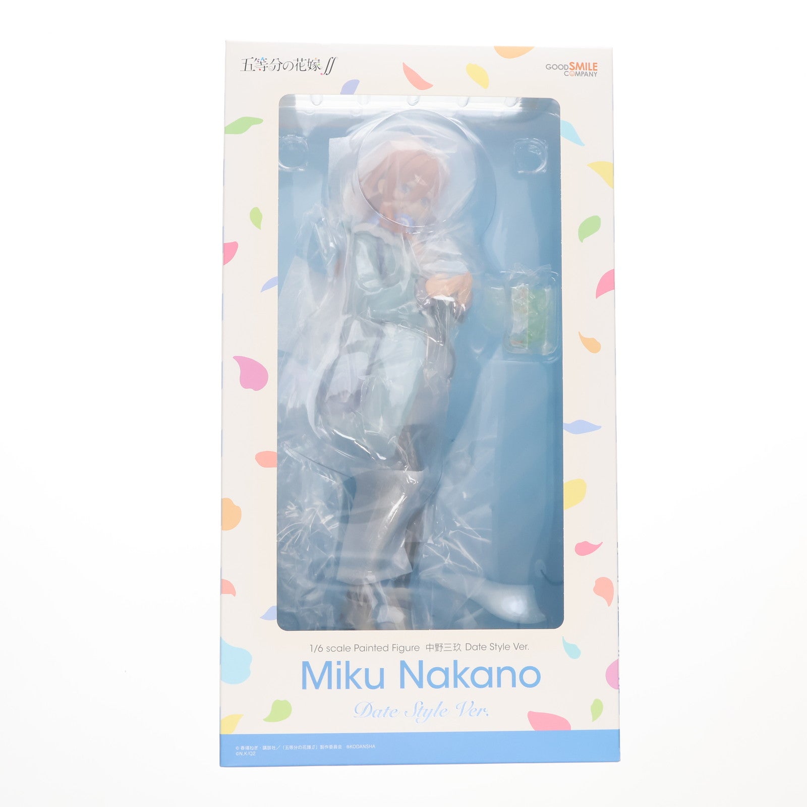【中古即納】[FIG] 中野三玖(なかのみく) Date Style Ver. 五等分の花嫁∬ 1/6 完成品 フィギュア グッドスマイルカンパニー(20230728)