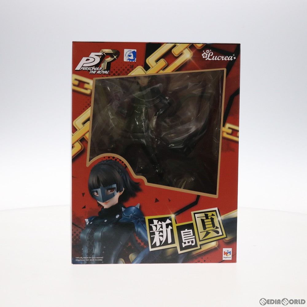 【中古即納】[FIG] Lucrea(ルクリア) 新島真(にいじままこと) ペルソナ5 ザ・ロイヤル 完成品 フィギュア 一部オンラインショップ限定 メガハウス(20210930)