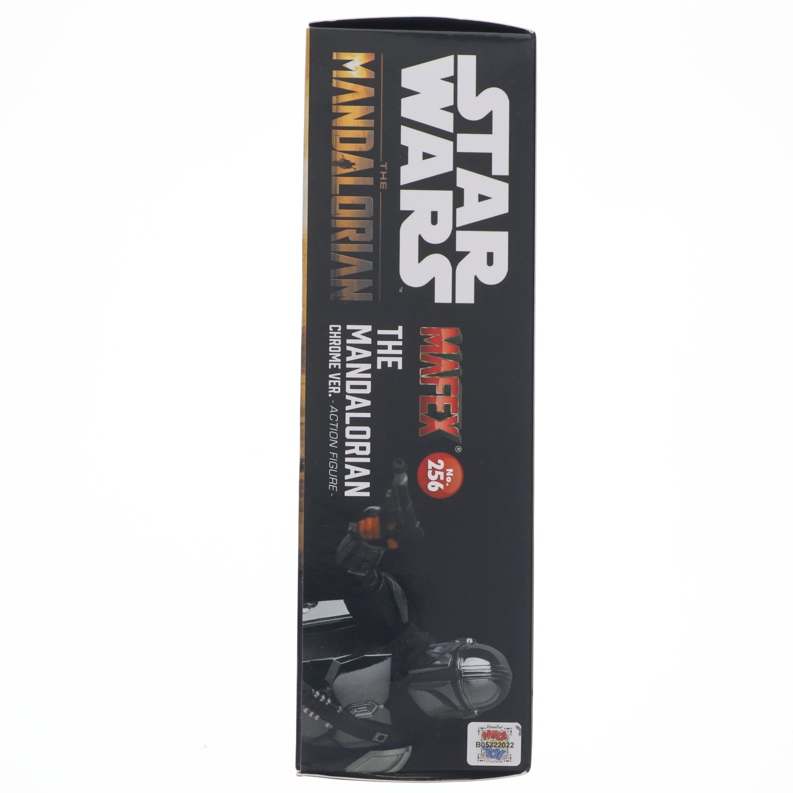 【中古即納】[FIG] マフェックス No.256 MAFEX THE MANDALORIAN(マンダロリアン) CHROME Ver. STAR WARS(スター・ウォーズ) マンダロリアン 完成品 可動フィギュア メディコム・トイ(20250418)