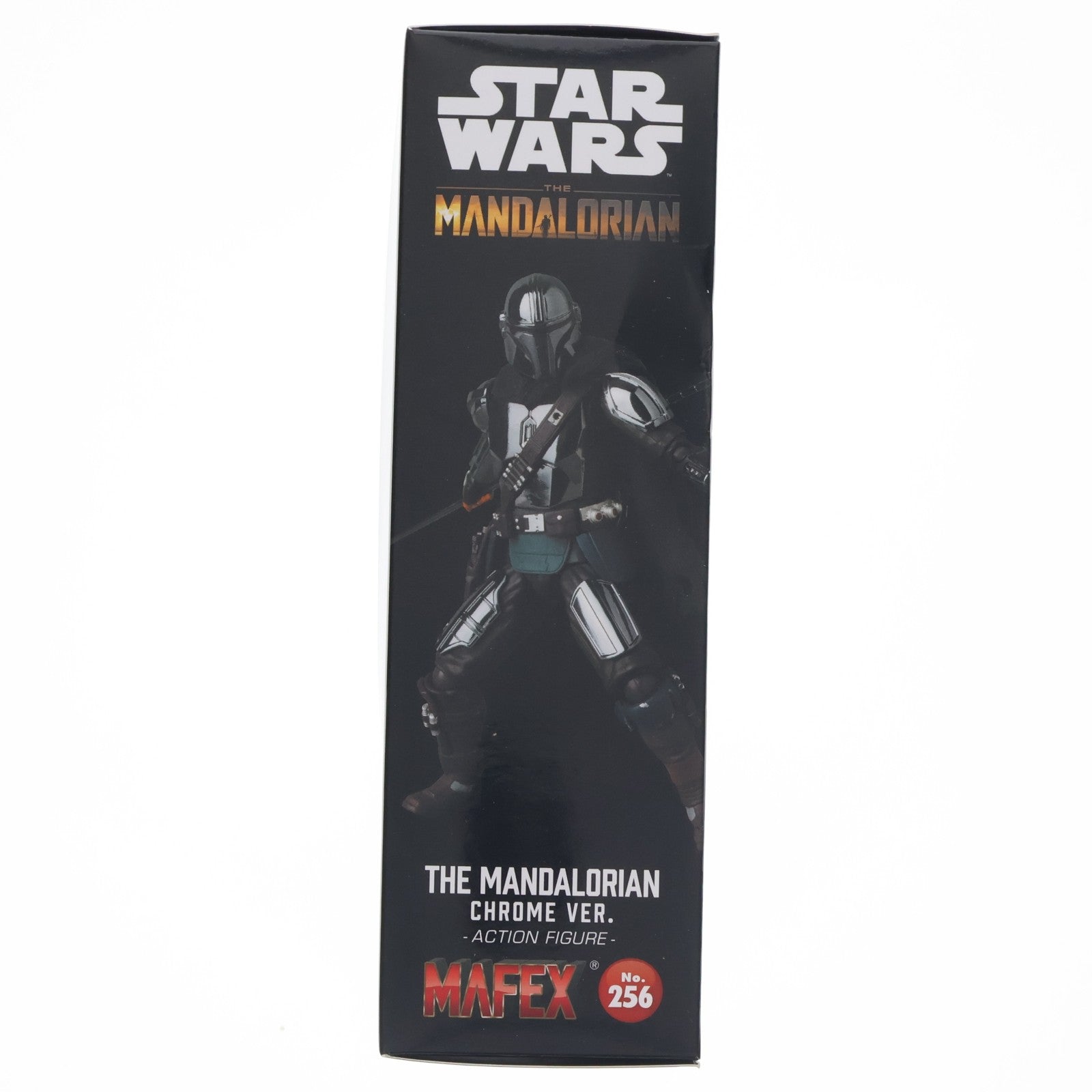 【中古即納】[FIG] マフェックス No.256 MAFEX THE MANDALORIAN(マンダロリアン) CHROME Ver. STAR WARS(スター・ウォーズ) マンダロリアン 完成品 可動フィギュア メディコム・トイ(20250418)