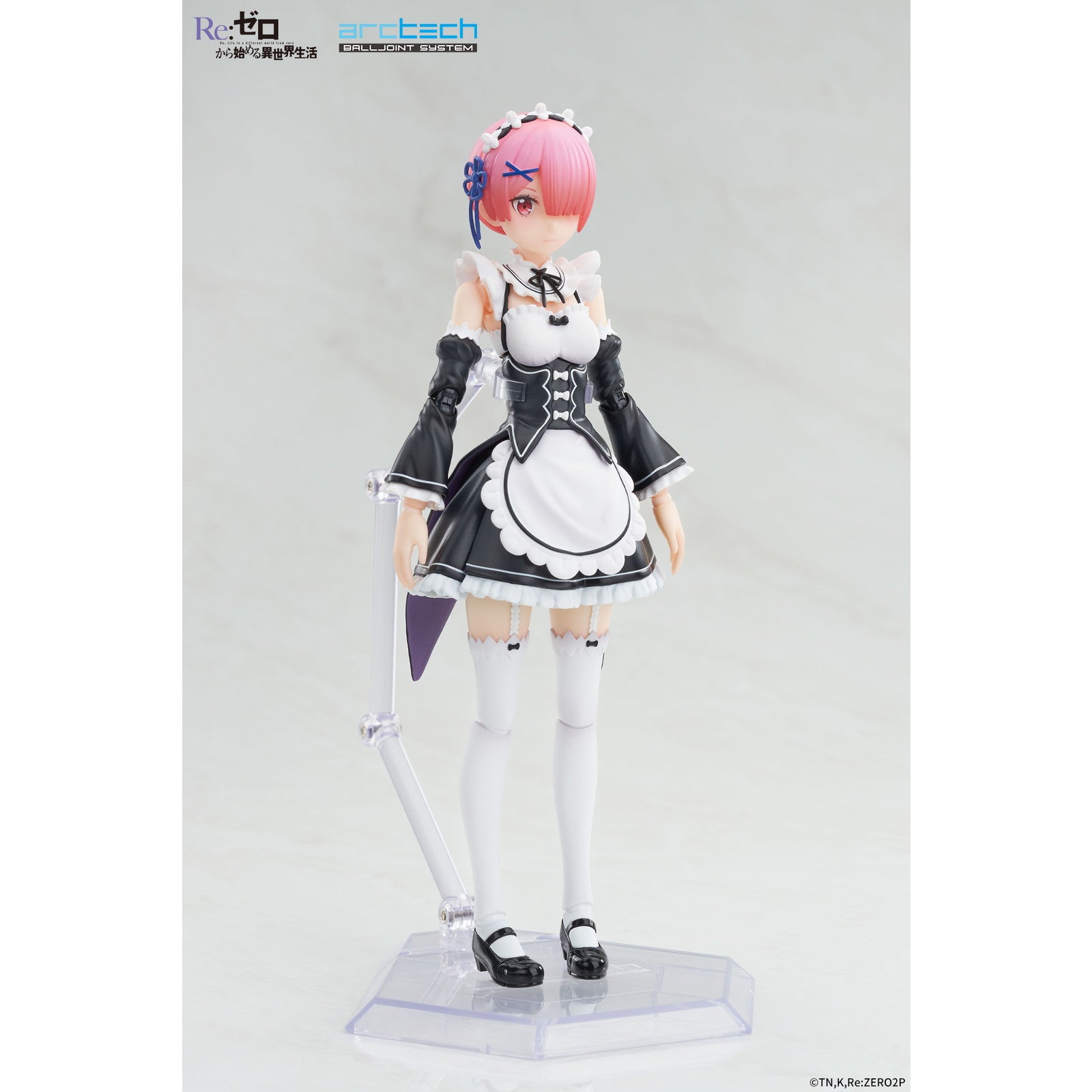 【中古即納】[FIG] 初回限定特典付属 ARCTECH可動シリーズ ラム Re:ゼロから始める異世界生活 1/8 完成品 可動フィギュア APEX(エーペックス)(20250930)