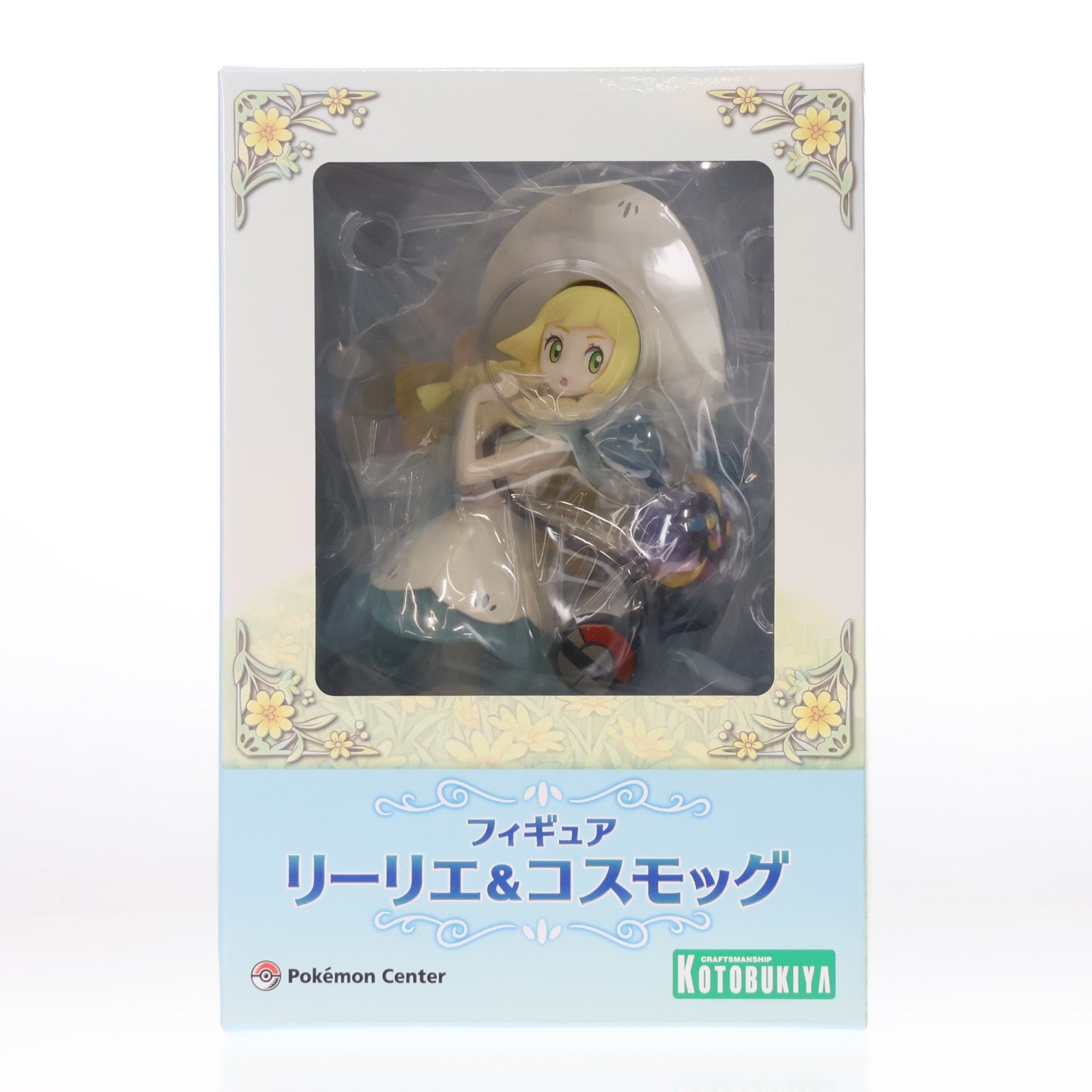 【中古即納】[FIG] (再販) ポケモンセンターオンライン限定 リーリエ&コスモッグ ポケットモンスター サン・ムーン 1/8 完成品 フィギュア ポケモン(20180220)