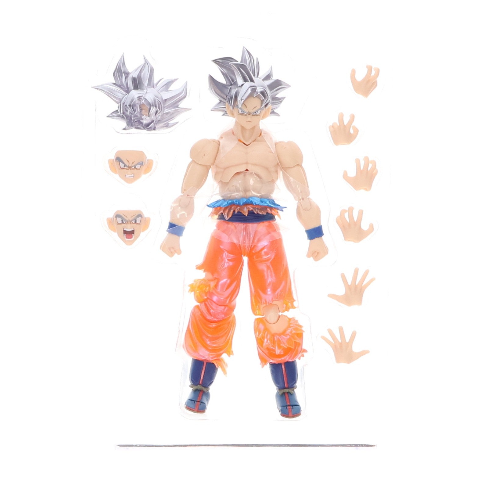 【中古即納】[FIG] TAMASHII NATIONS STORE限定 S.H.Figuarts(フィギュアーツ) 孫悟空 身勝手の極意-限界超絶突破!- ドラゴンボール超(スーパー) 完成品 可動フィギュア バンダイスピリッツ(20251114)