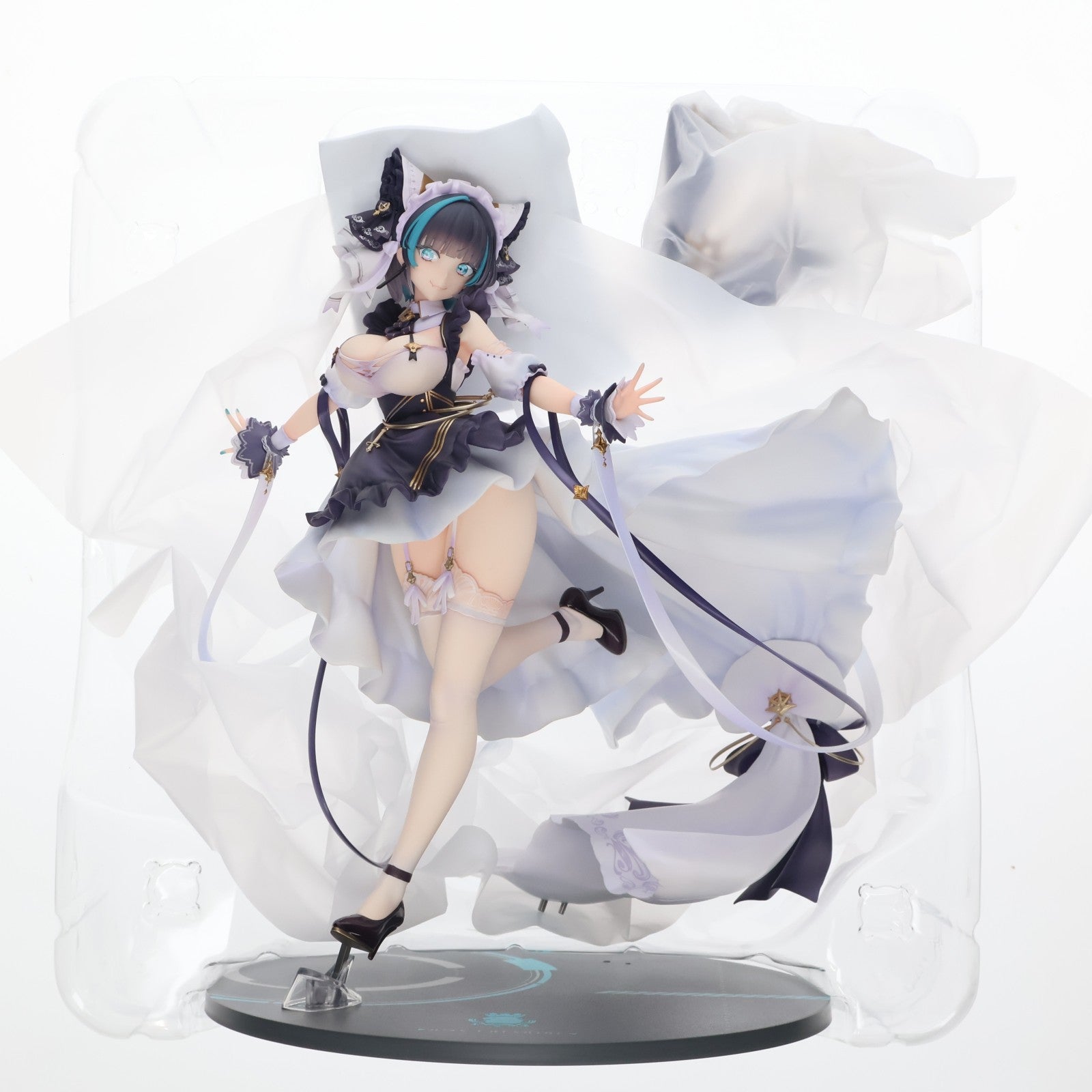 【中古即納】[FIG] あみあみ限定 チェシャー アズールレーン 1/7 完成品 フィギュア アルター(20250714)