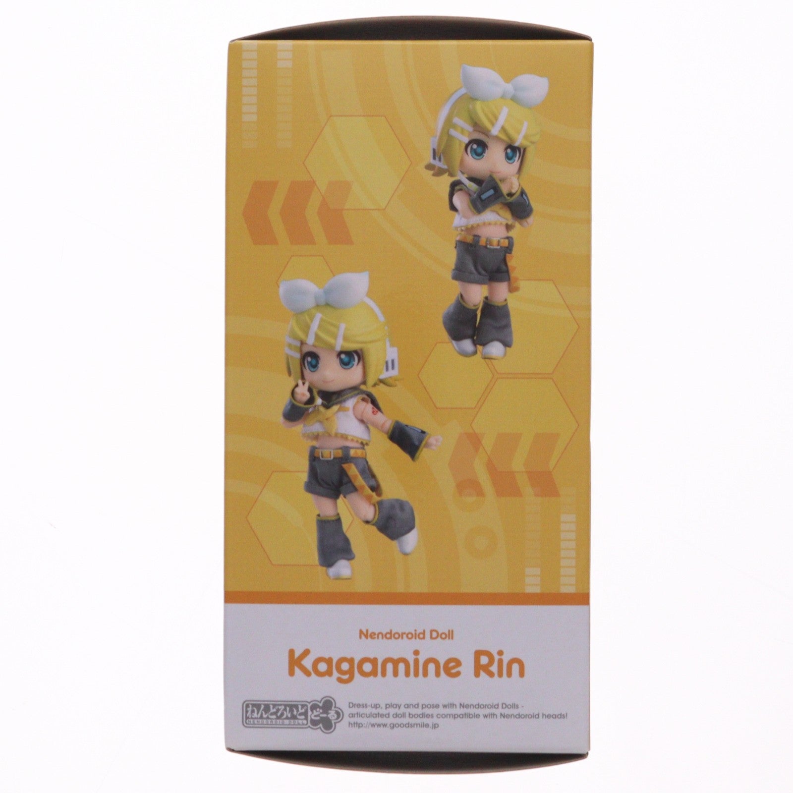 【中古即納】[FIG] ねんどろいどどーる 鏡音リン(かがみねりん) キャラクター・ボーカル・シリーズ02 鏡音リン・レン 完成品 可動フィギュア グッドスマイルカンパニー(20211023)