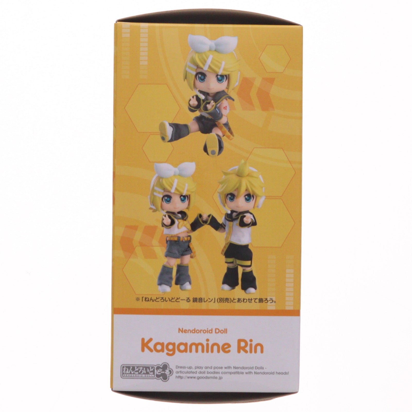 【中古即納】[FIG] ねんどろいどどーる 鏡音リン(かがみねりん) キャラクター・ボーカル・シリーズ02 鏡音リン・レン 完成品 可動フィギュア グッドスマイルカンパニー(20211023)