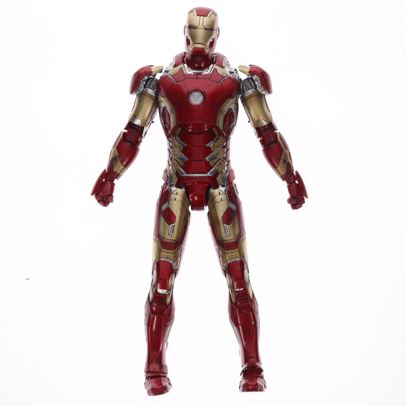 【中古即納】[FIG] ムービー・マスターピース DIECAST アイアンマン・マーク43 アベンジャーズ/エイジ・オブ・ウルトロン 1/6 完成品 可動フィギュア(MM#278D09) ホットトイズ(20150525)