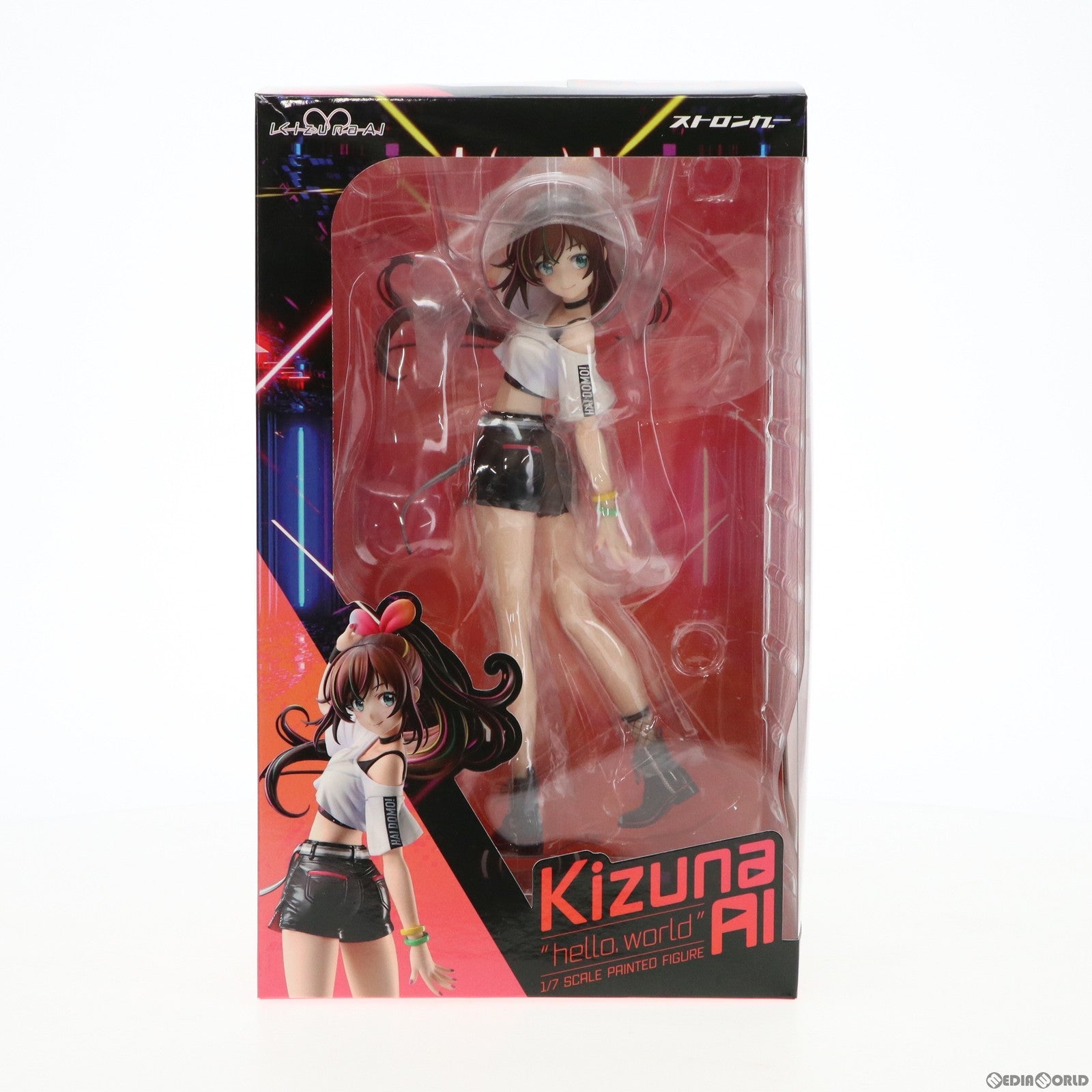 【中古即納】[FIG] 東京フィギュア限定 キズナアイ 『hello world』 バーチャルYouTuber 1/7 完成品 フィギュア ストロンガー/東京フィギュア(20210630)